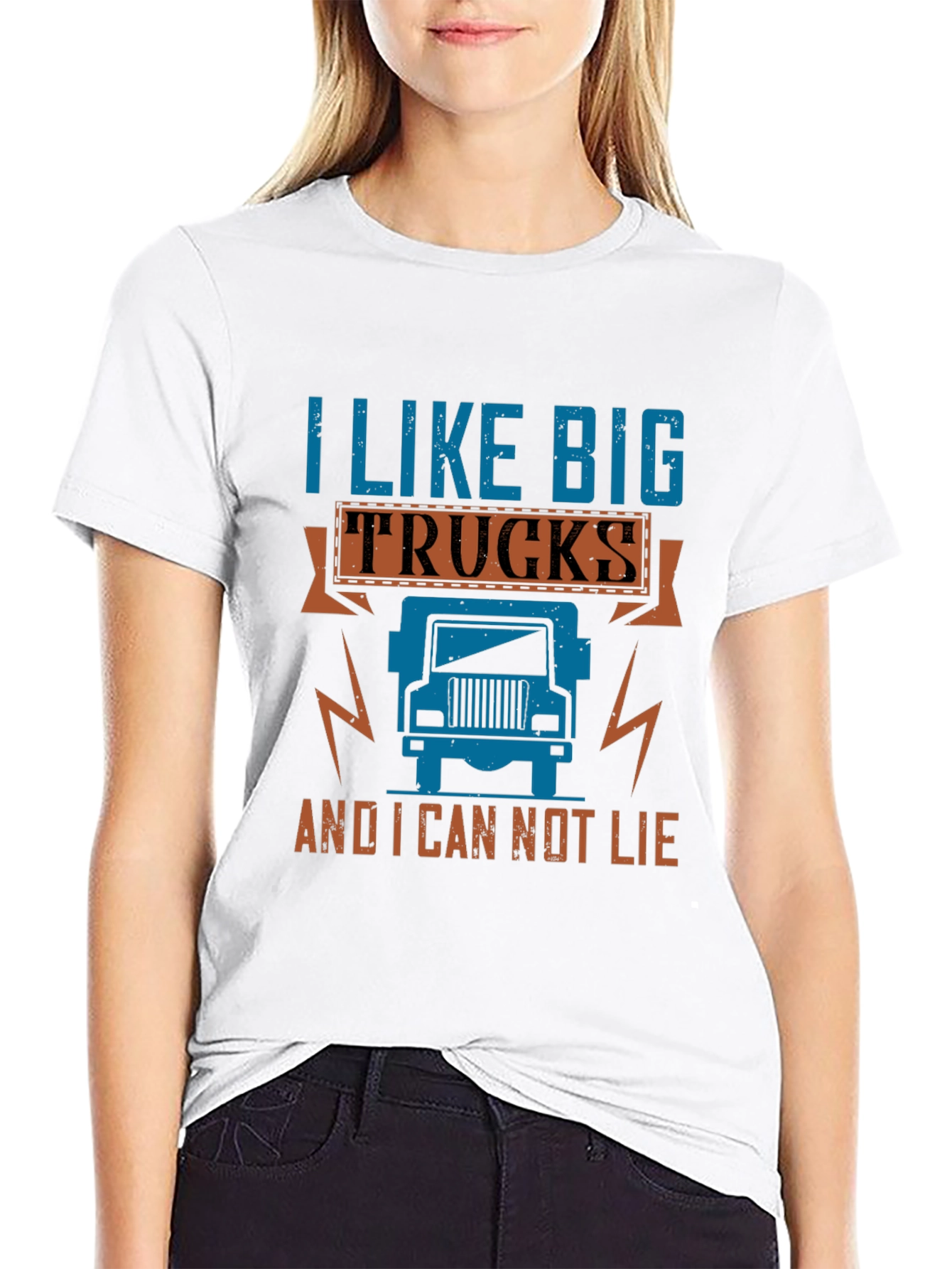 I Like Big Trucks T-Shirt - Novelty Graphic Tee