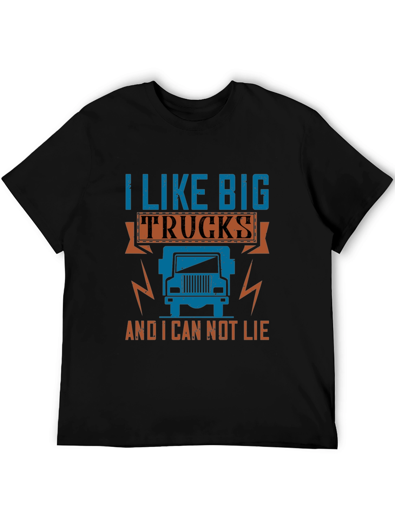 I Like Big Trucks T-Shirt - Novelty Graphic Tee