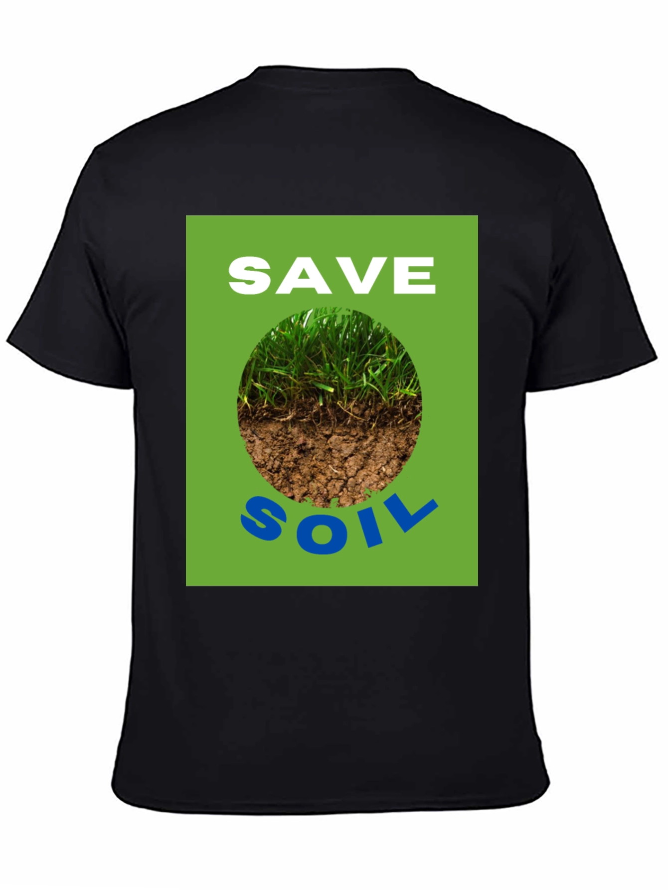 Save Soil Graphic Tee - Earth Awareness T-Shirt
