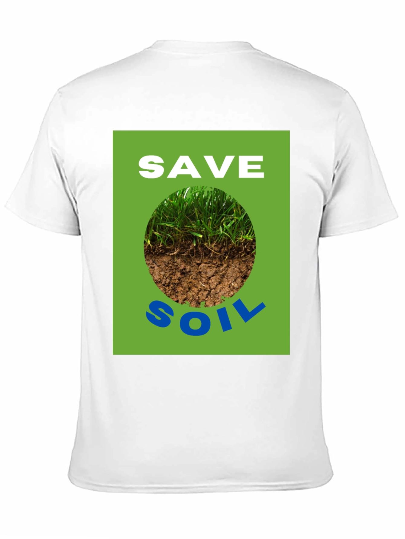 Save Soil Graphic Tee - Earth Awareness T-Shirt