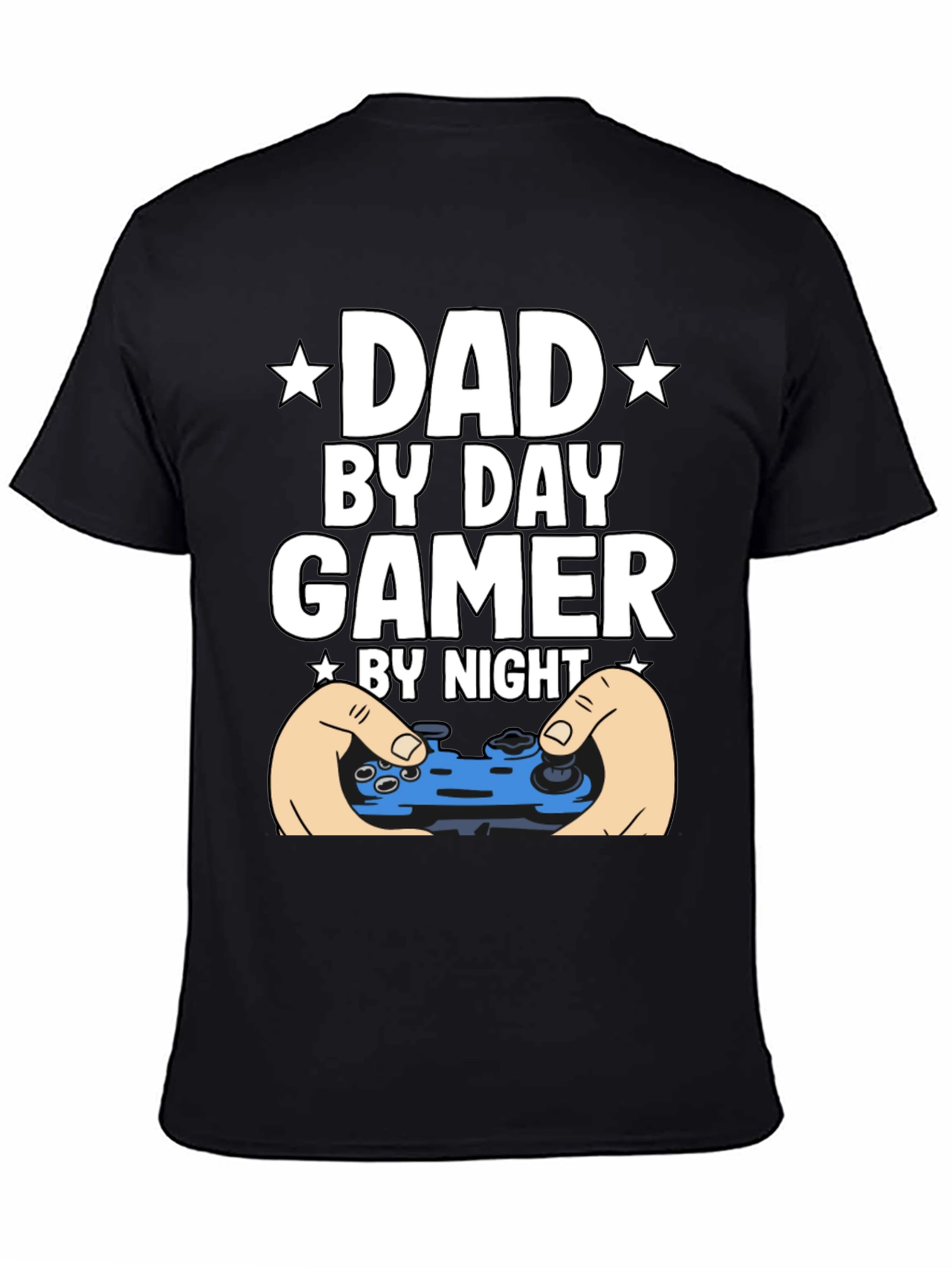 Dad By Day Gamer By Night Graphic Tee