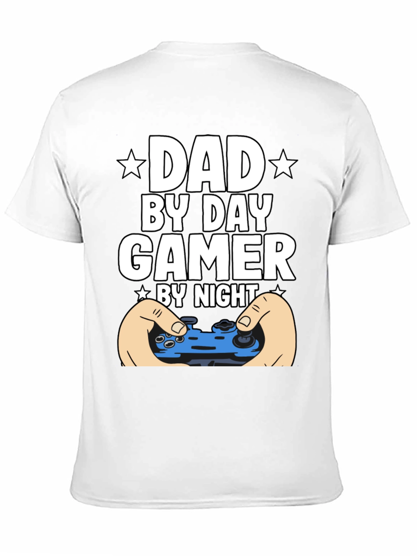 Dad By Day Gamer By Night Graphic Tee