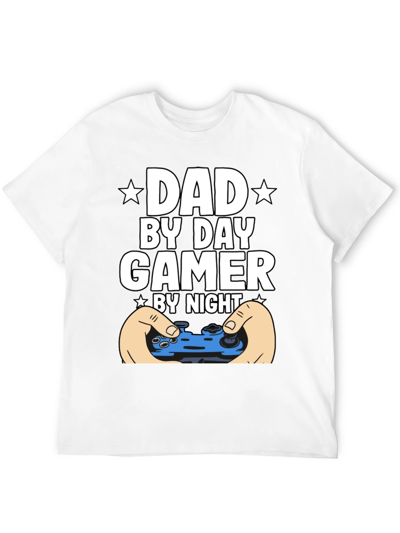 Dad By Day Gamer By Night Graphic Tee