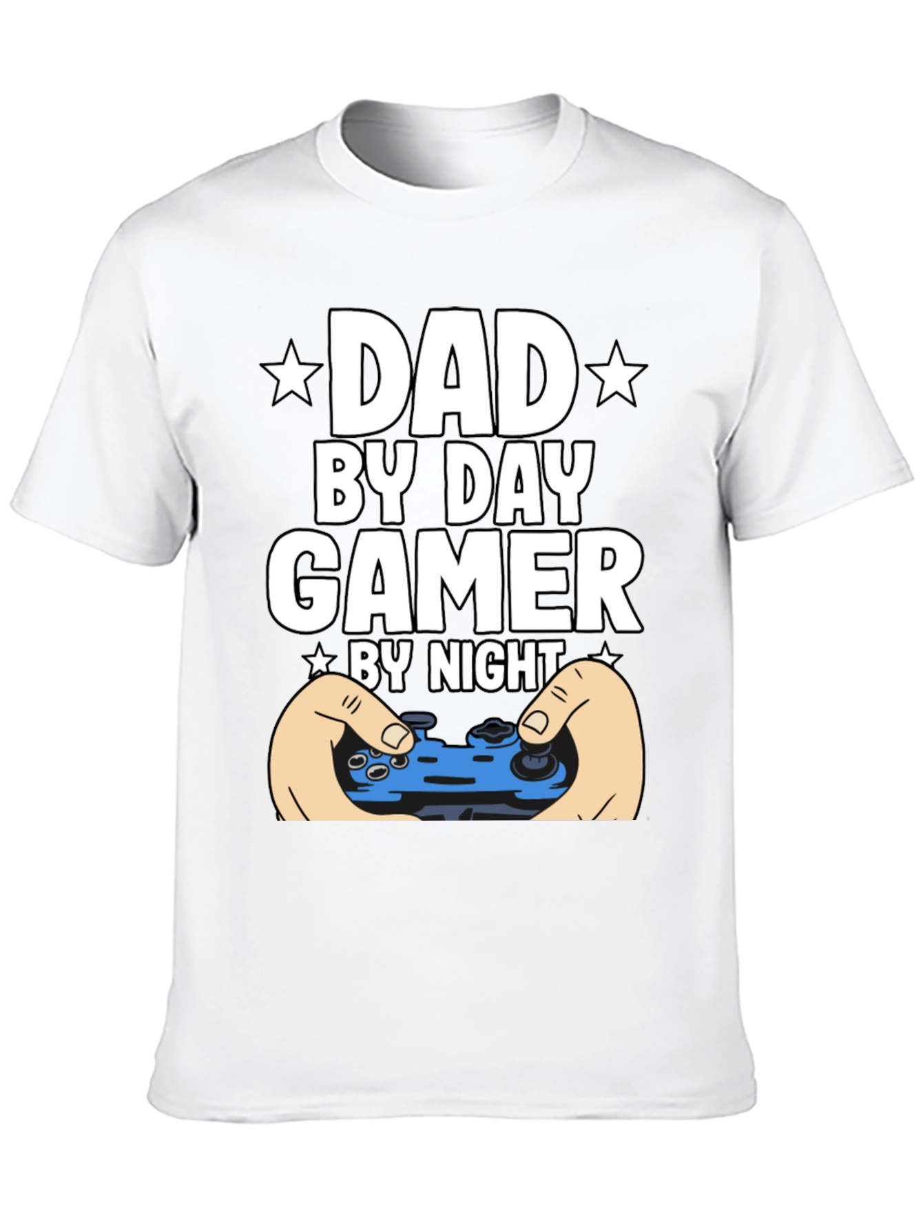 Dad By Day Gamer By Night Graphic Tee