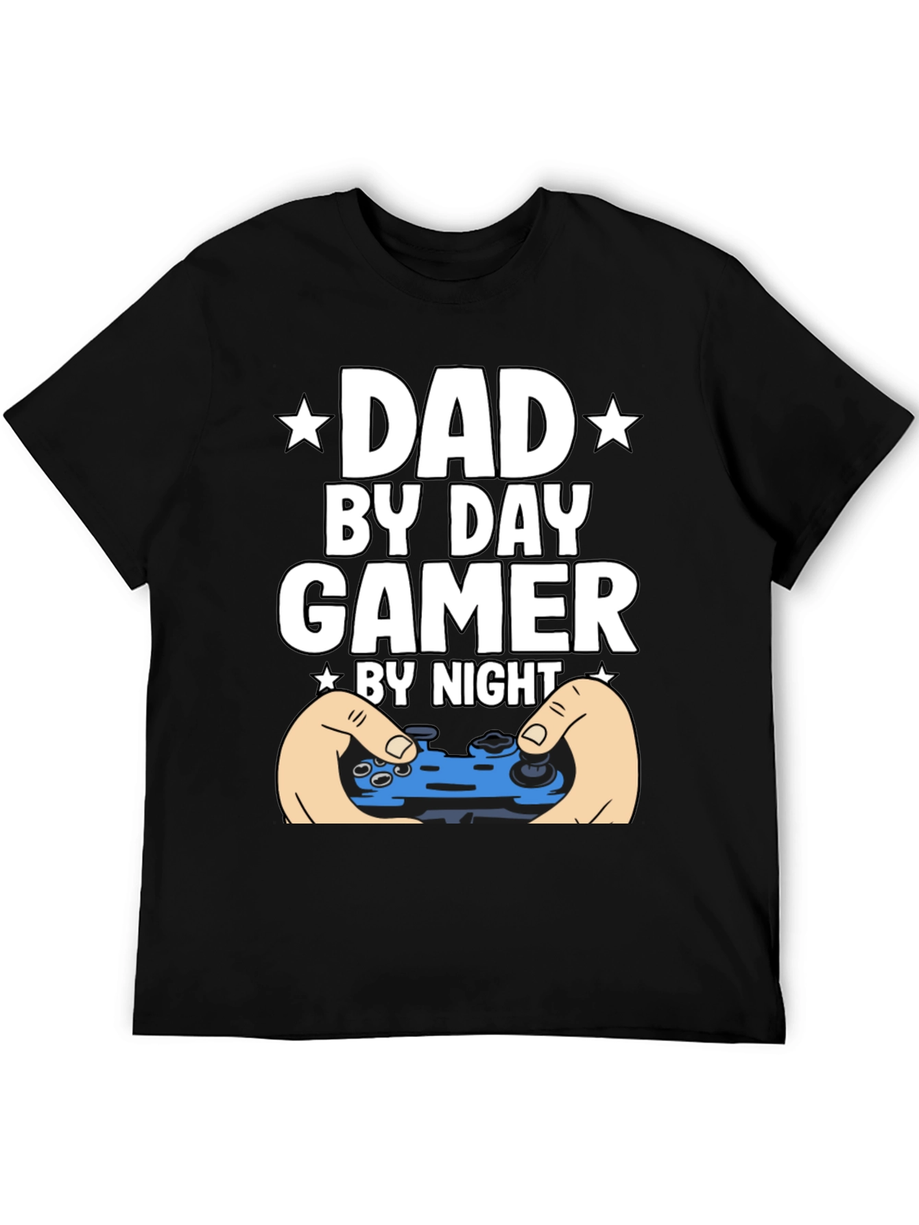 Dad By Day Gamer By Night Graphic Tee