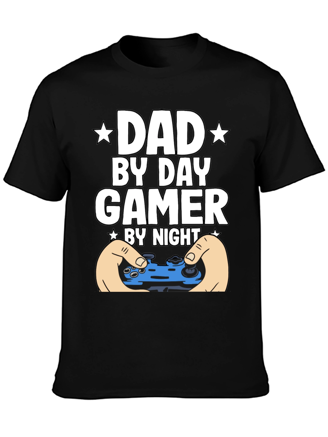 Dad By Day Gamer By Night Graphic Tee