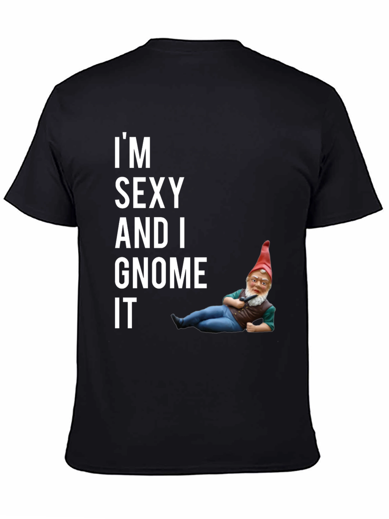 Funny Im Sexy And I Gnome It Graphic Tee