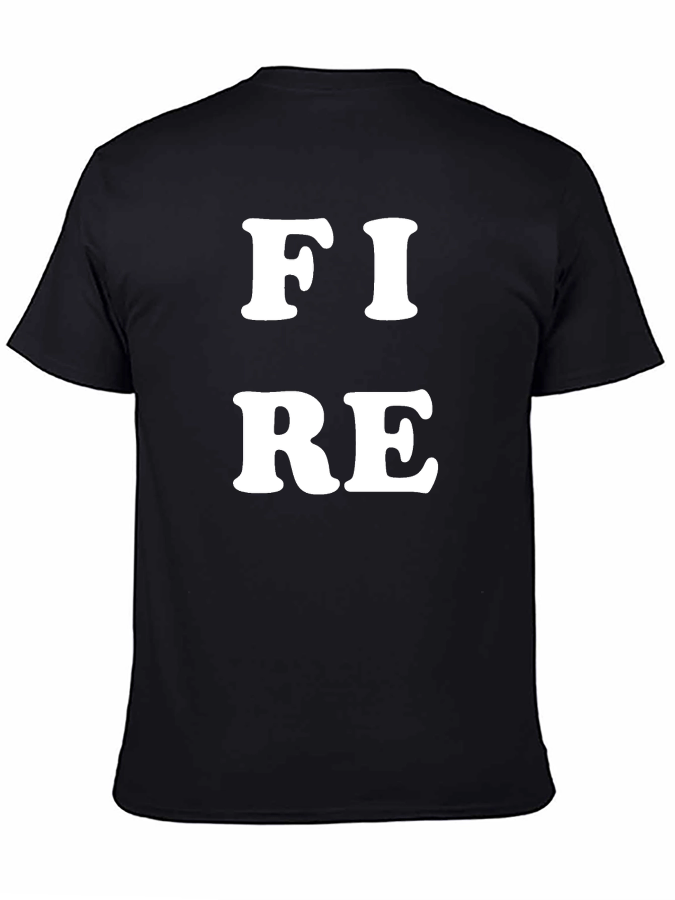 FIRE Graphic Tee - Bold Statement Shirt