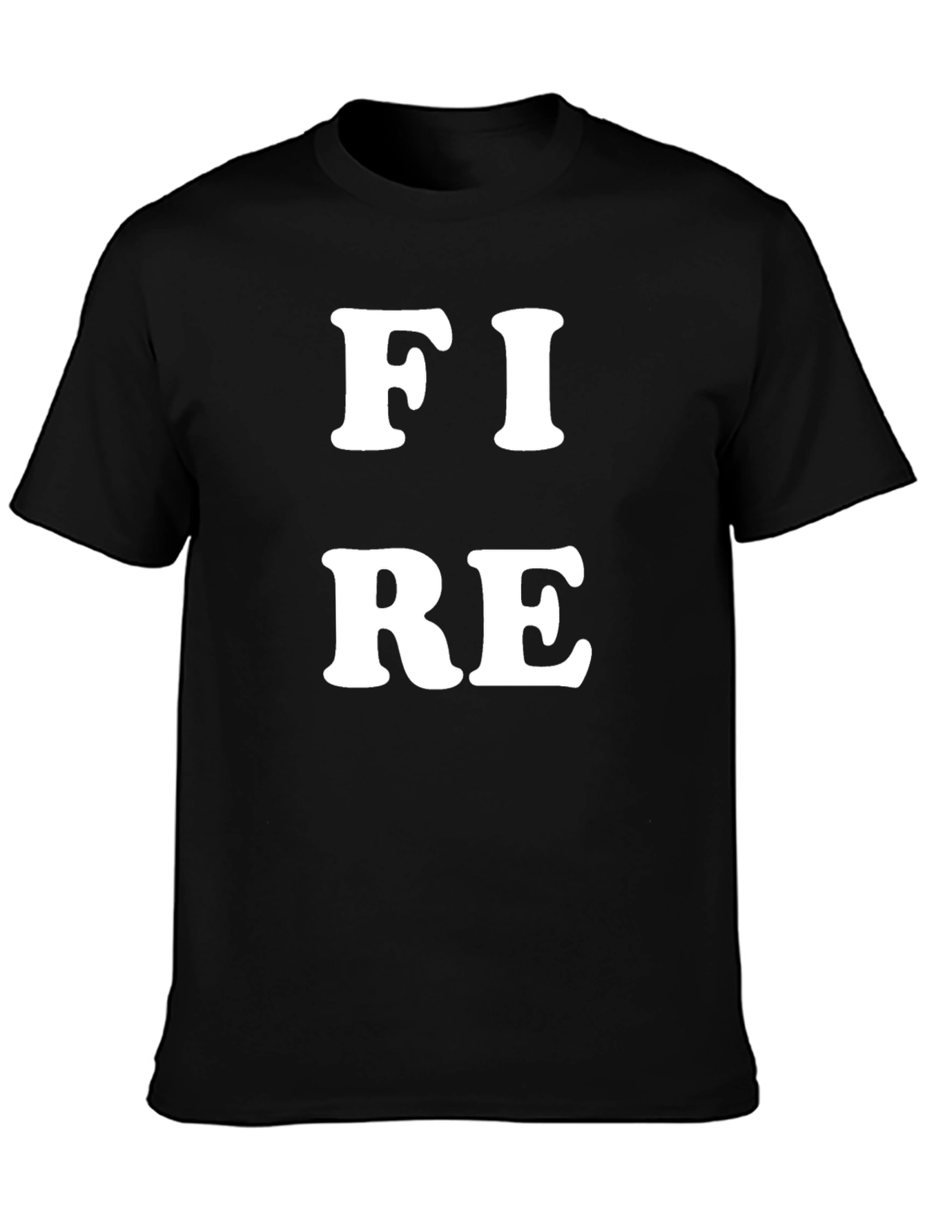 FIRE Graphic Tee - Bold Statement Shirt