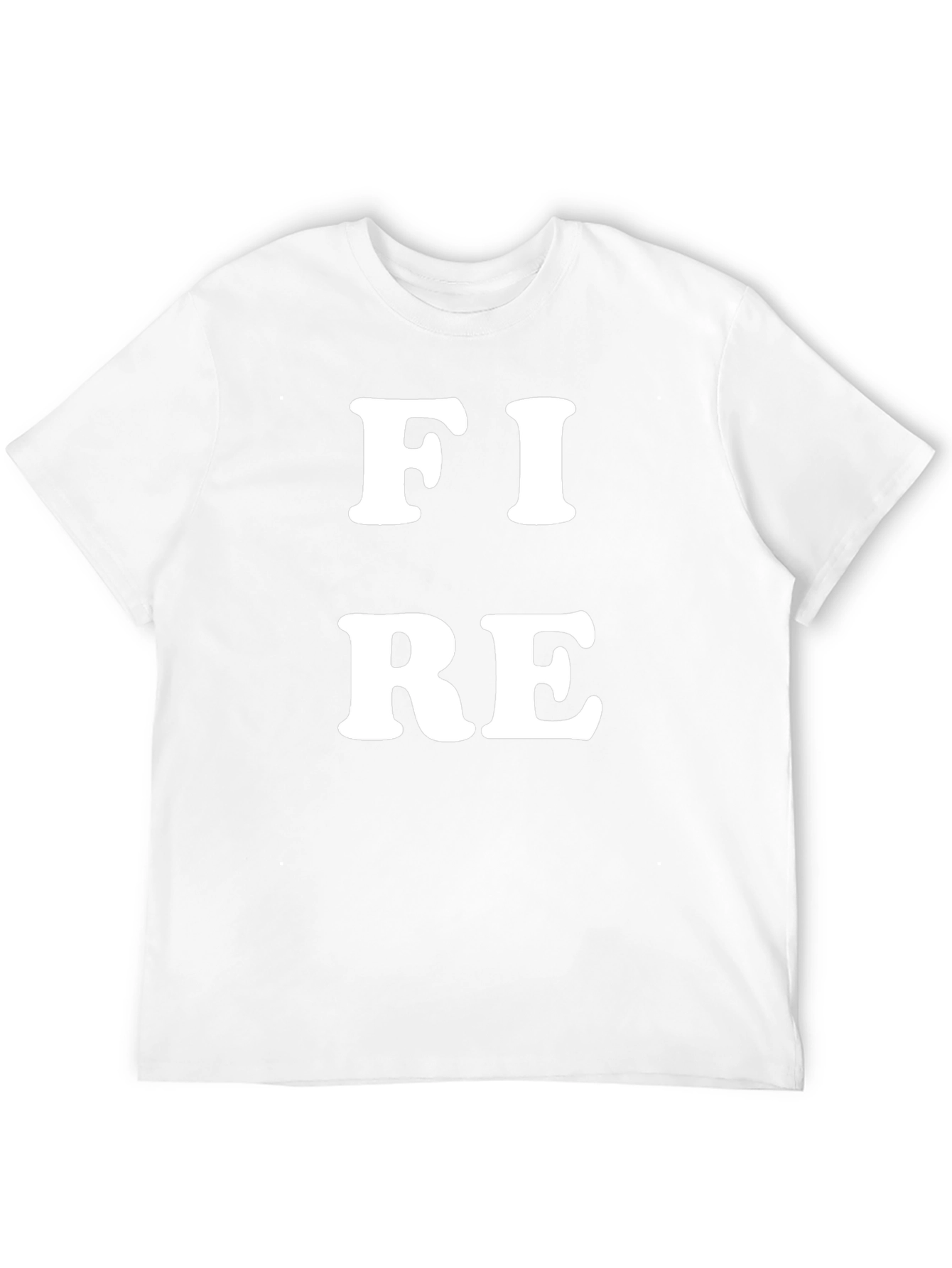 FIRE Graphic Tee - Bold Statement Shirt