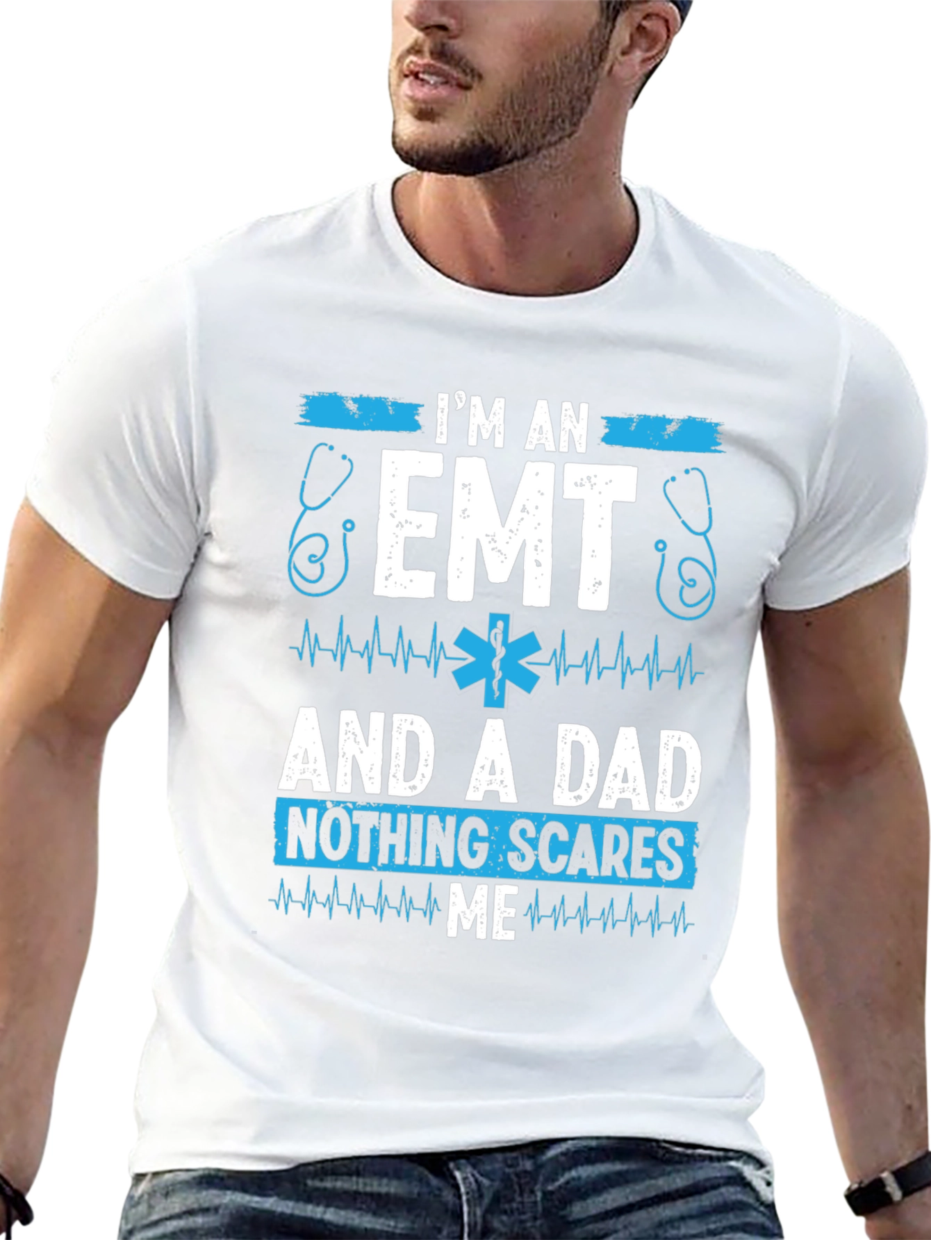 Im An EMT And A Dad T-Shirt