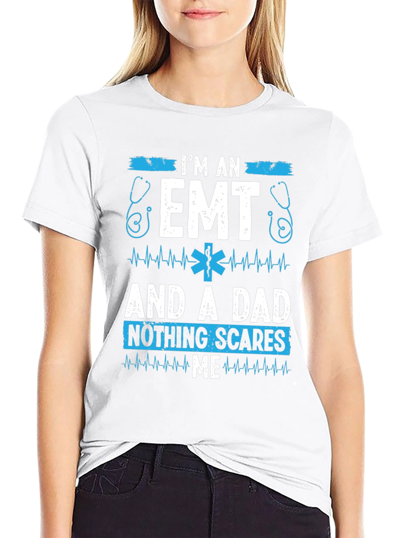Im An EMT And A Dad T-Shirt