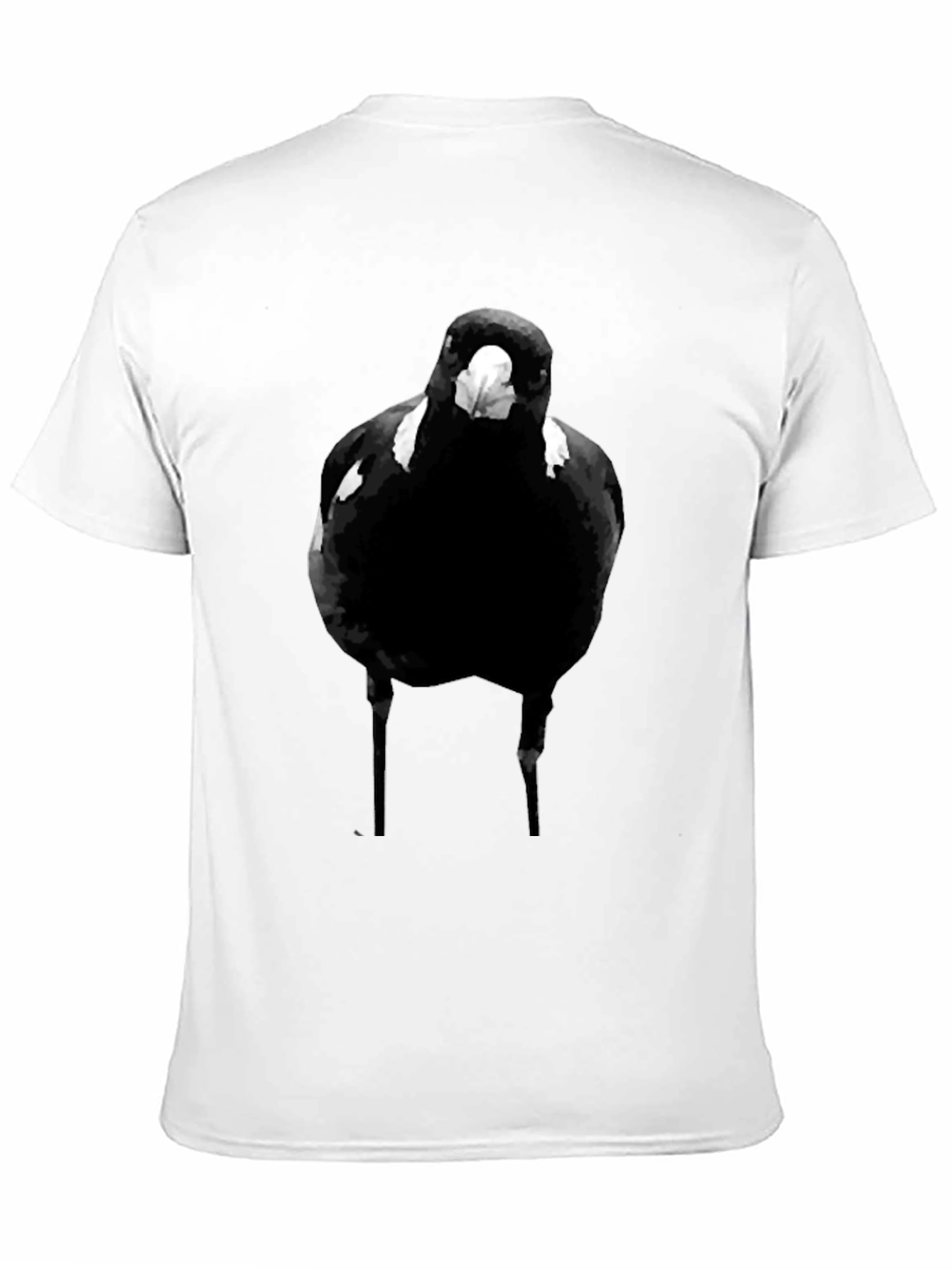 Black Bird Graphic Tee - Mens Casual T-Shirt