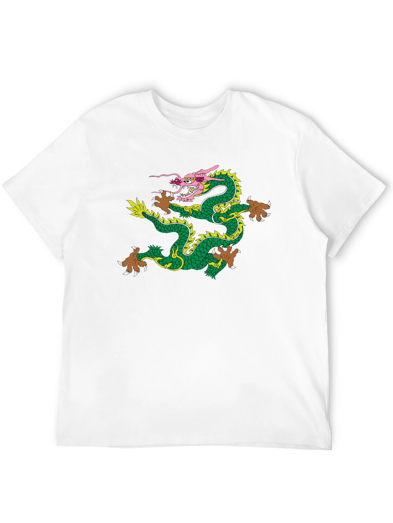 Dragon Graphic T-Shirt - Mens Black Tee