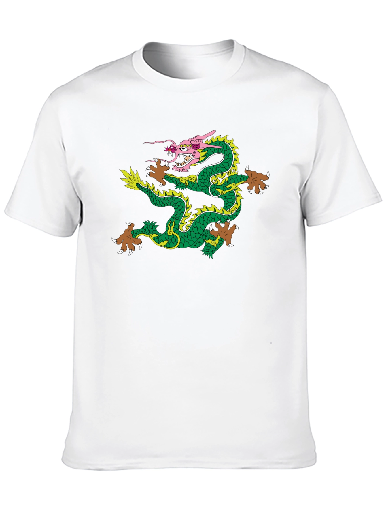 Dragon Graphic T-Shirt - Mens Black Tee