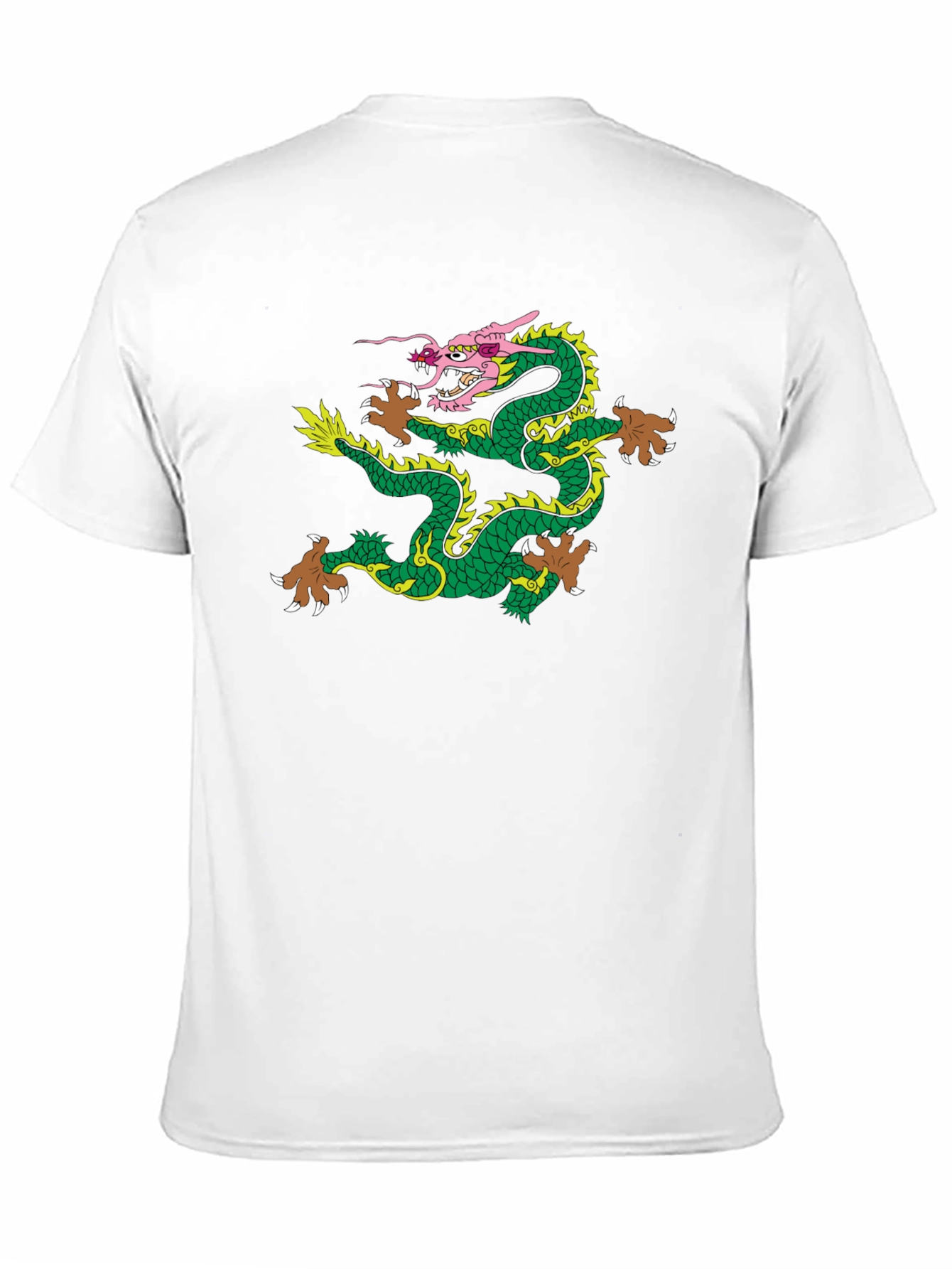 Dragon Graphic T-Shirt - Mens Black Tee