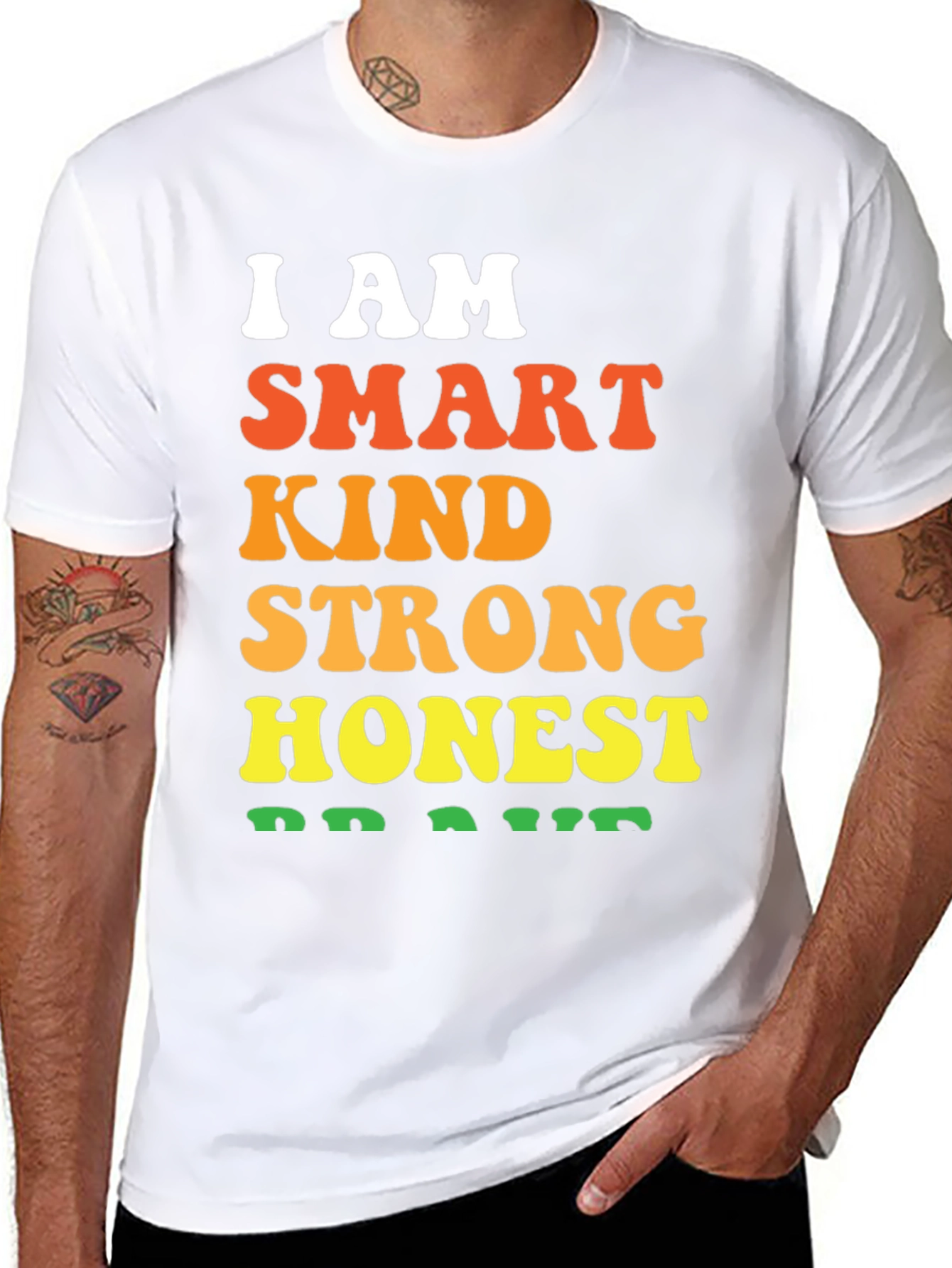 I AM Smart Kind Strong Honest Brave T-Shirt