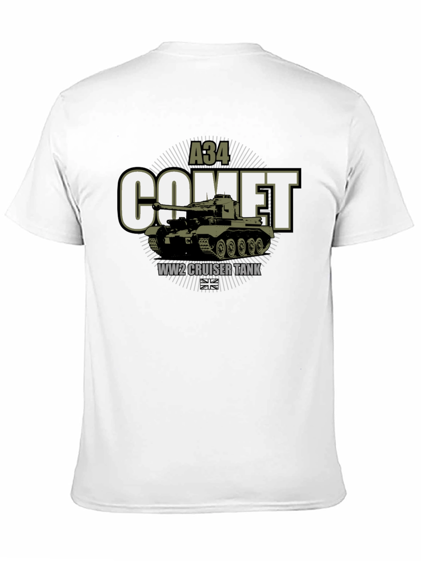 A34 Comet WW2 Cruiser Tank T-Shirt