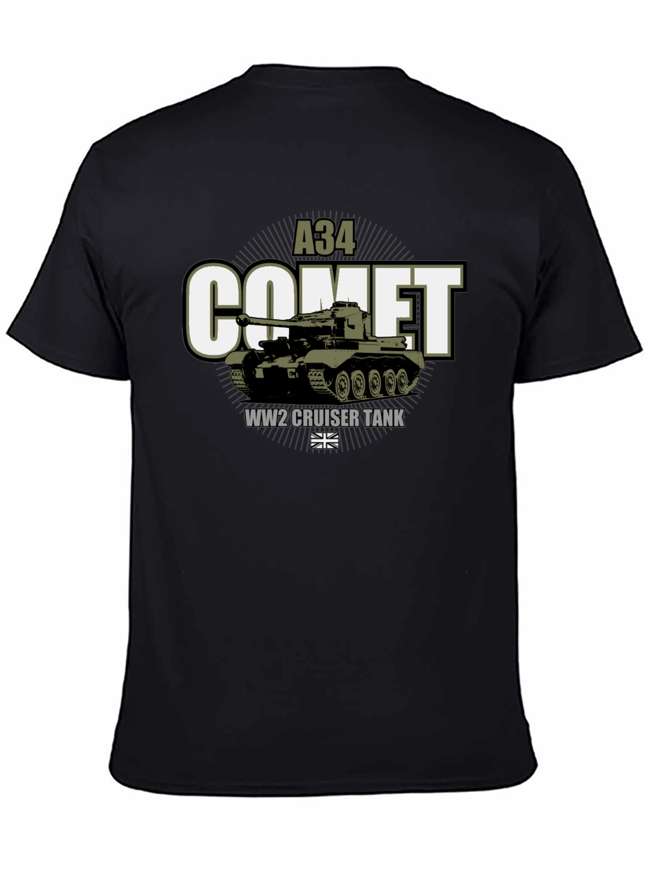 A34 Comet WW2 Cruiser Tank T-Shirt