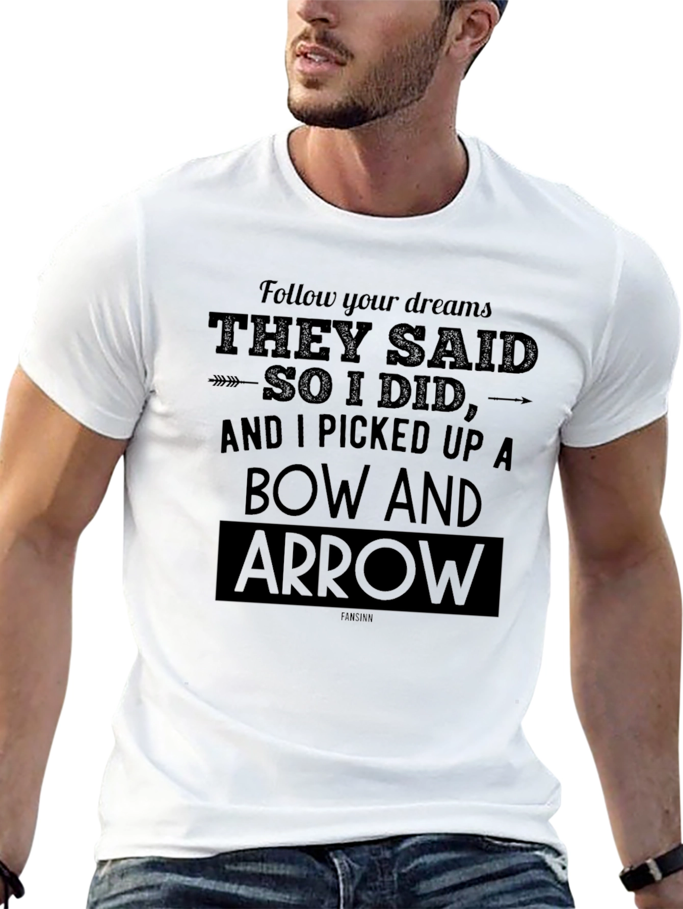 Follow Your Dreams Bow and Arrow T-Shirt