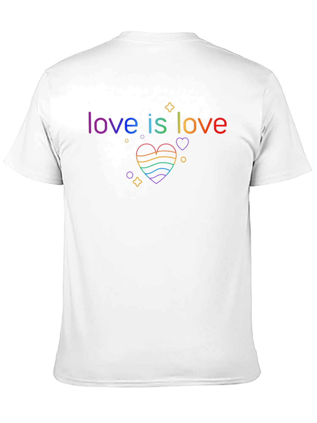 Love is Love Pride Rainbow Heart T-Shirt