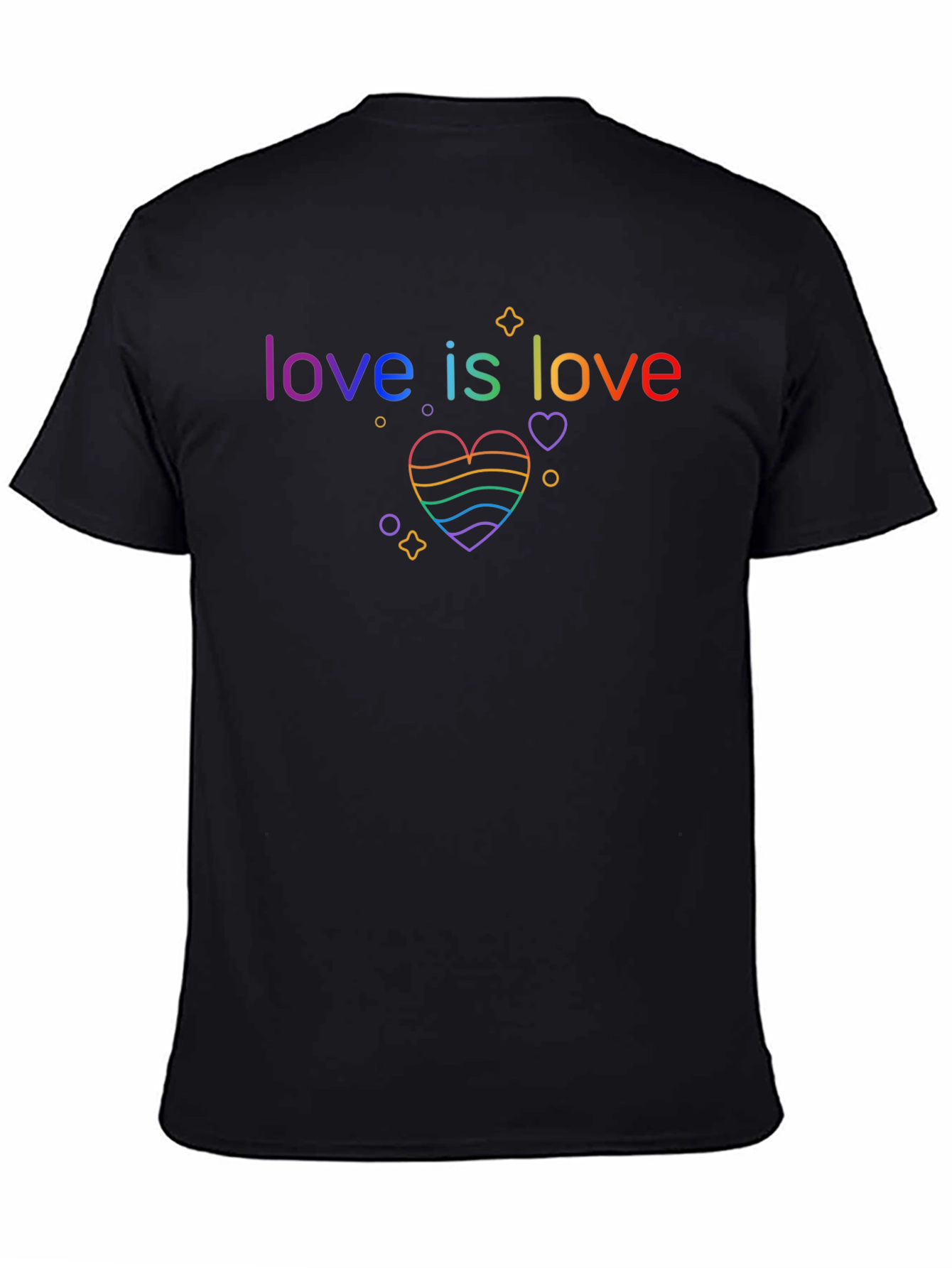 Love is Love Pride Rainbow Heart T-Shirt