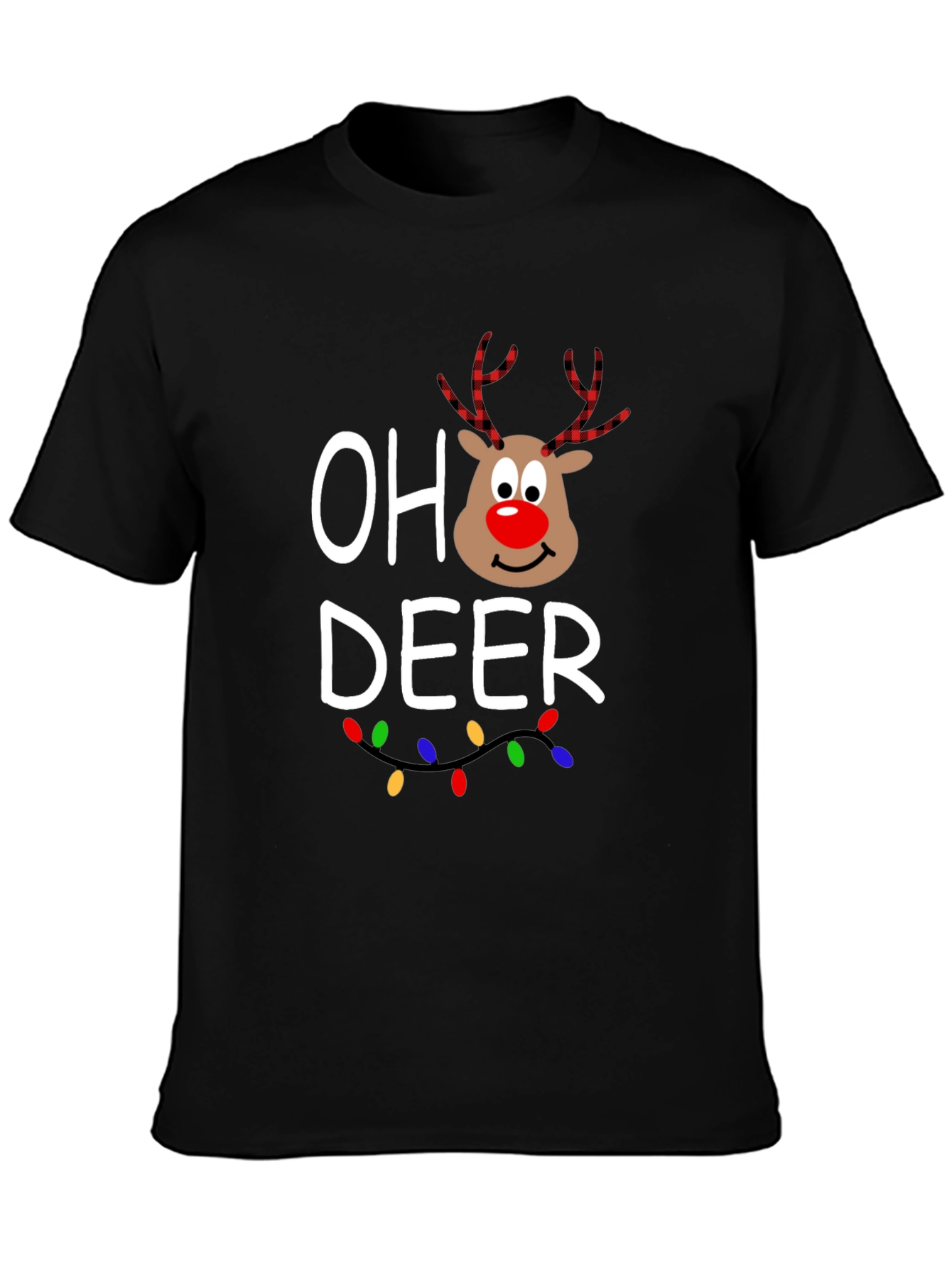 Oh Deer Christmas T-Shirt - Holiday Festive Top