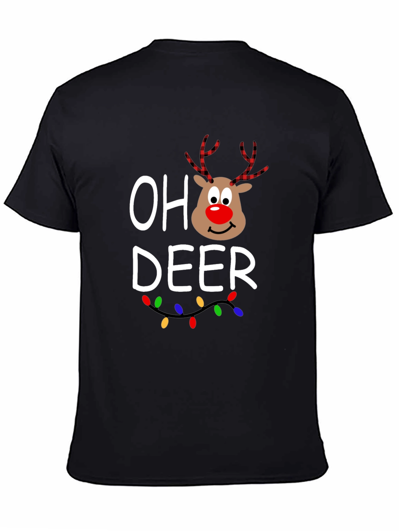 Oh Deer Christmas T-Shirt - Holiday Festive Top