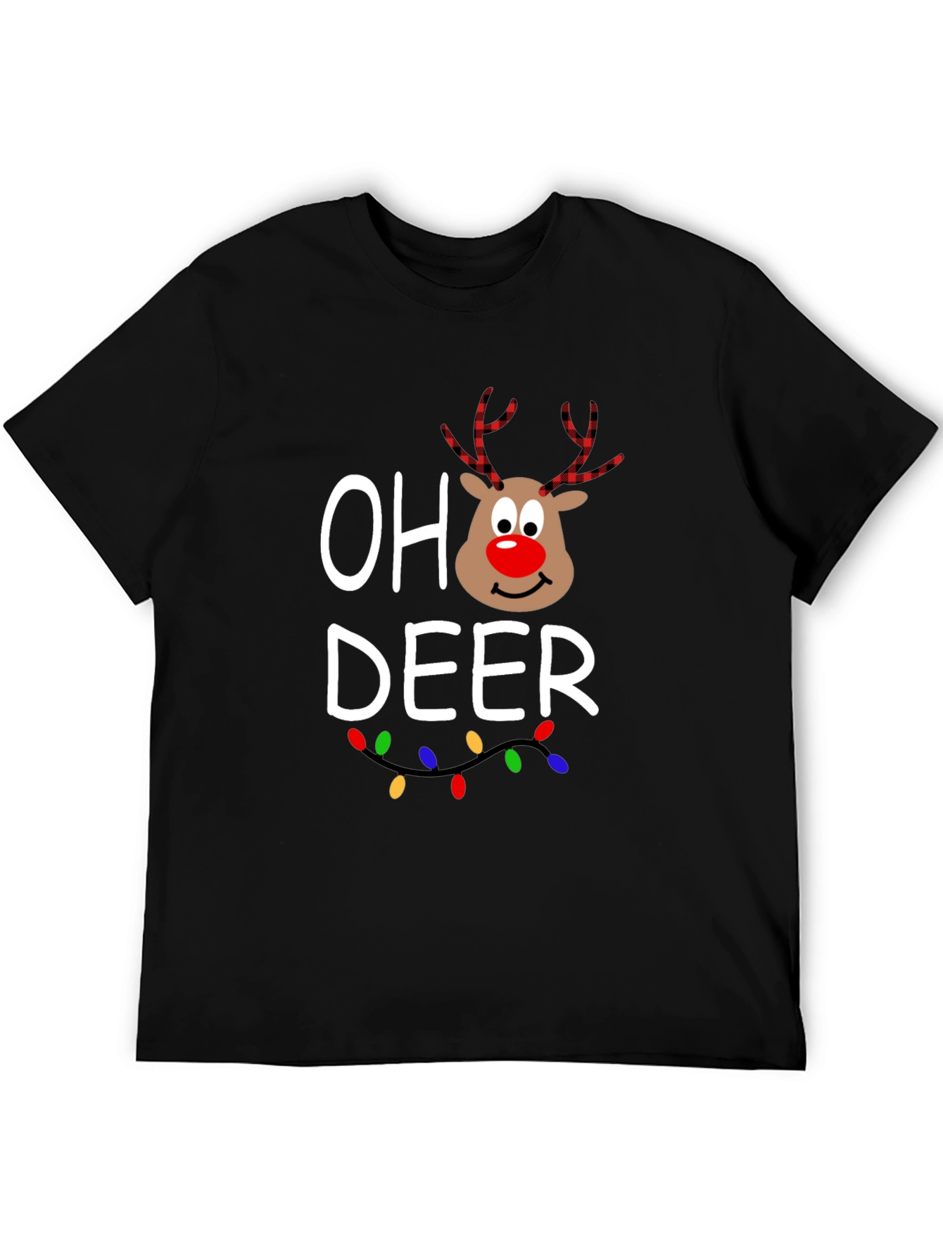 Oh Deer Christmas T-Shirt - Holiday Festive Top