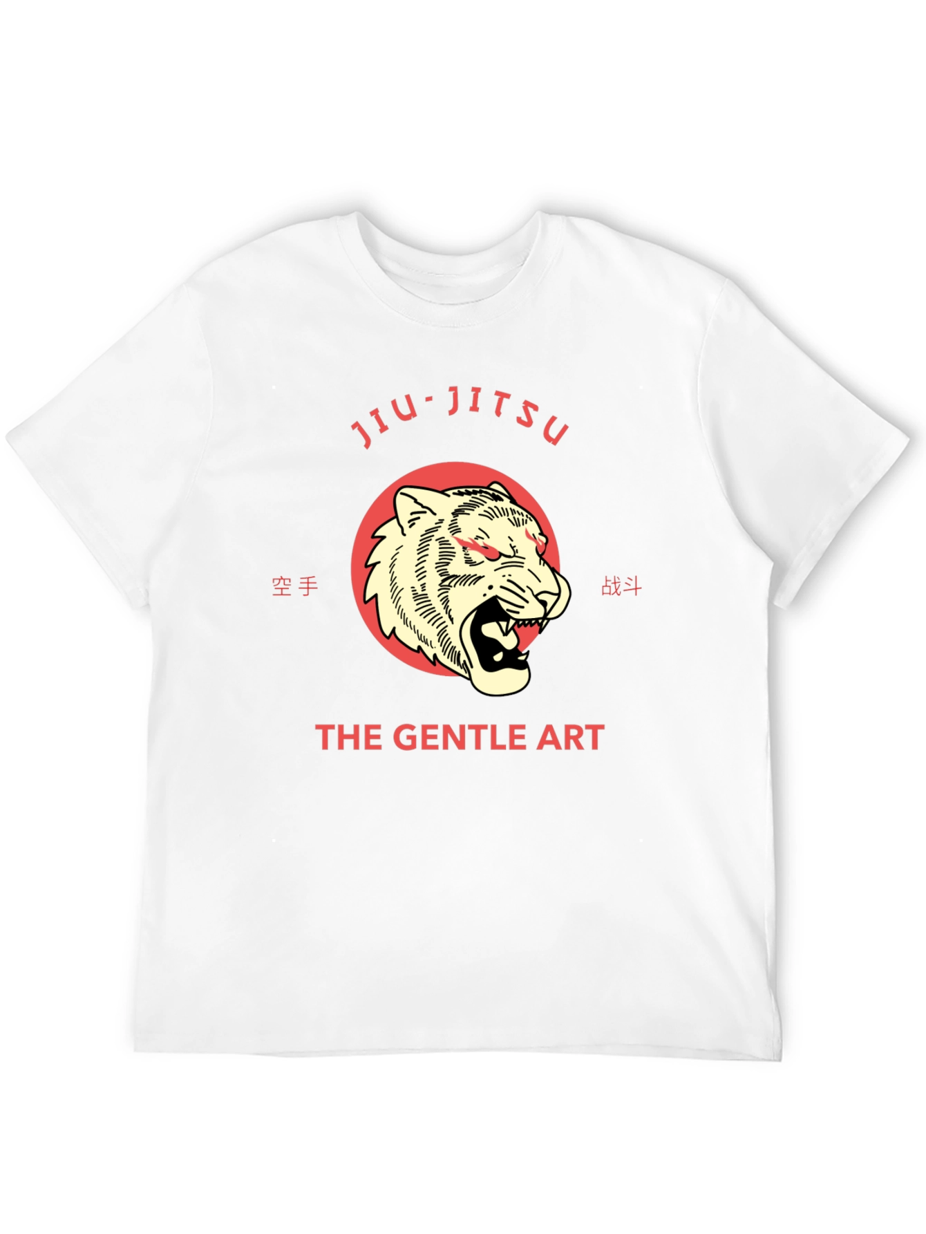 Jiu-Jitsu Tiger Graphic T-Shirt - The Gentle Art