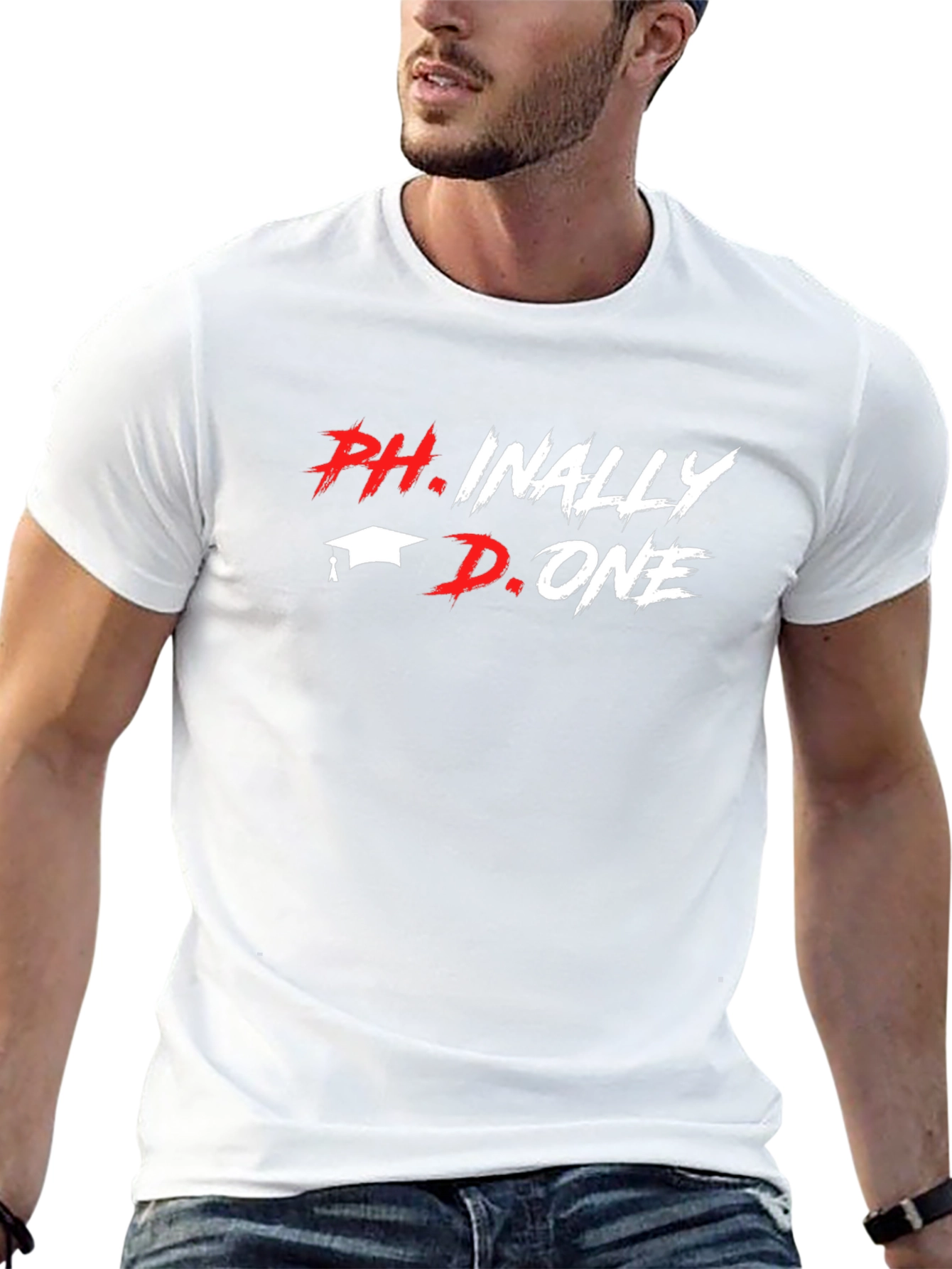 Ph.inally Done Black T-Shirt