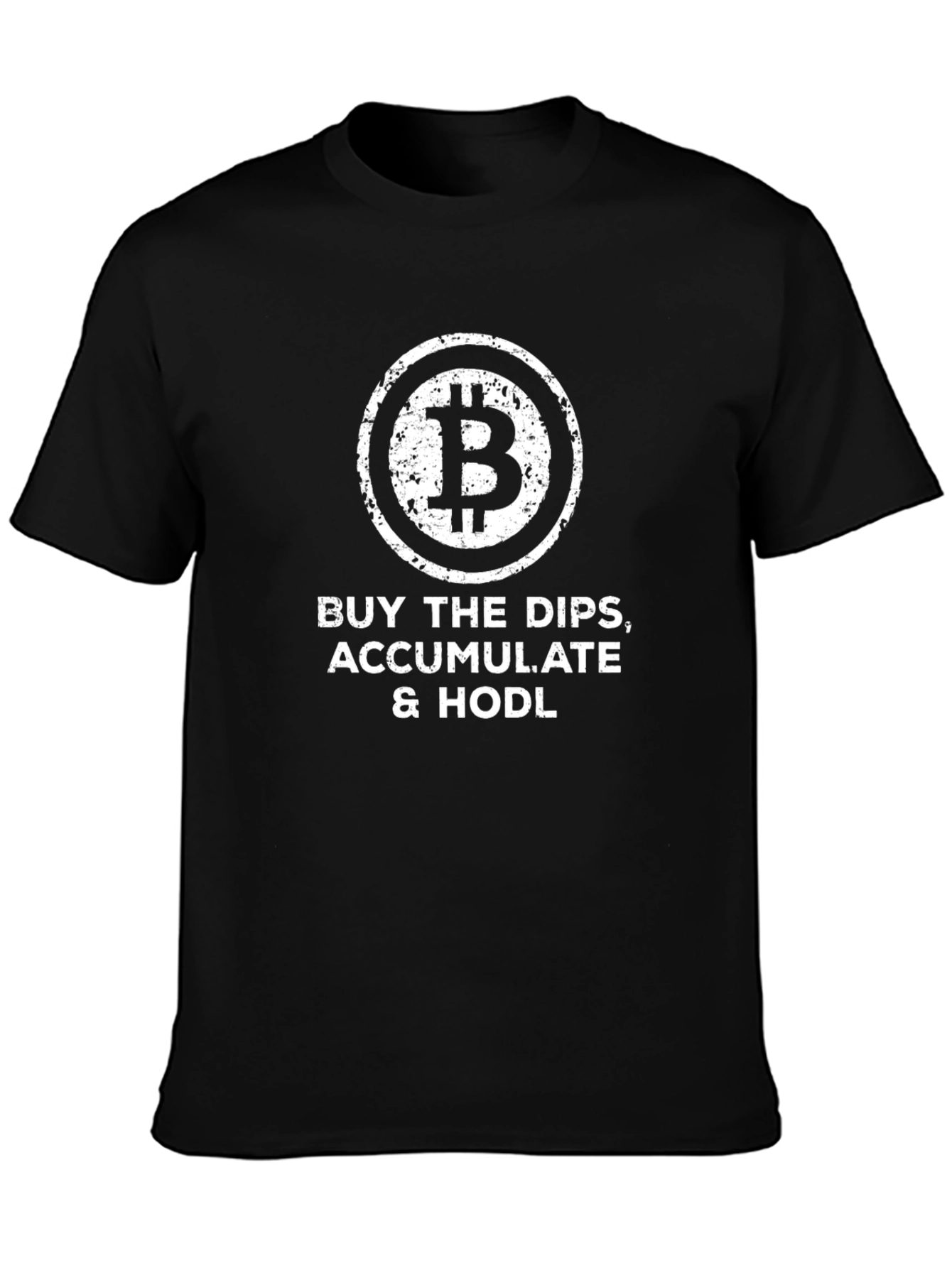 Bitcoin HODL Tee - Buy the Dips Crypto T-Shirt