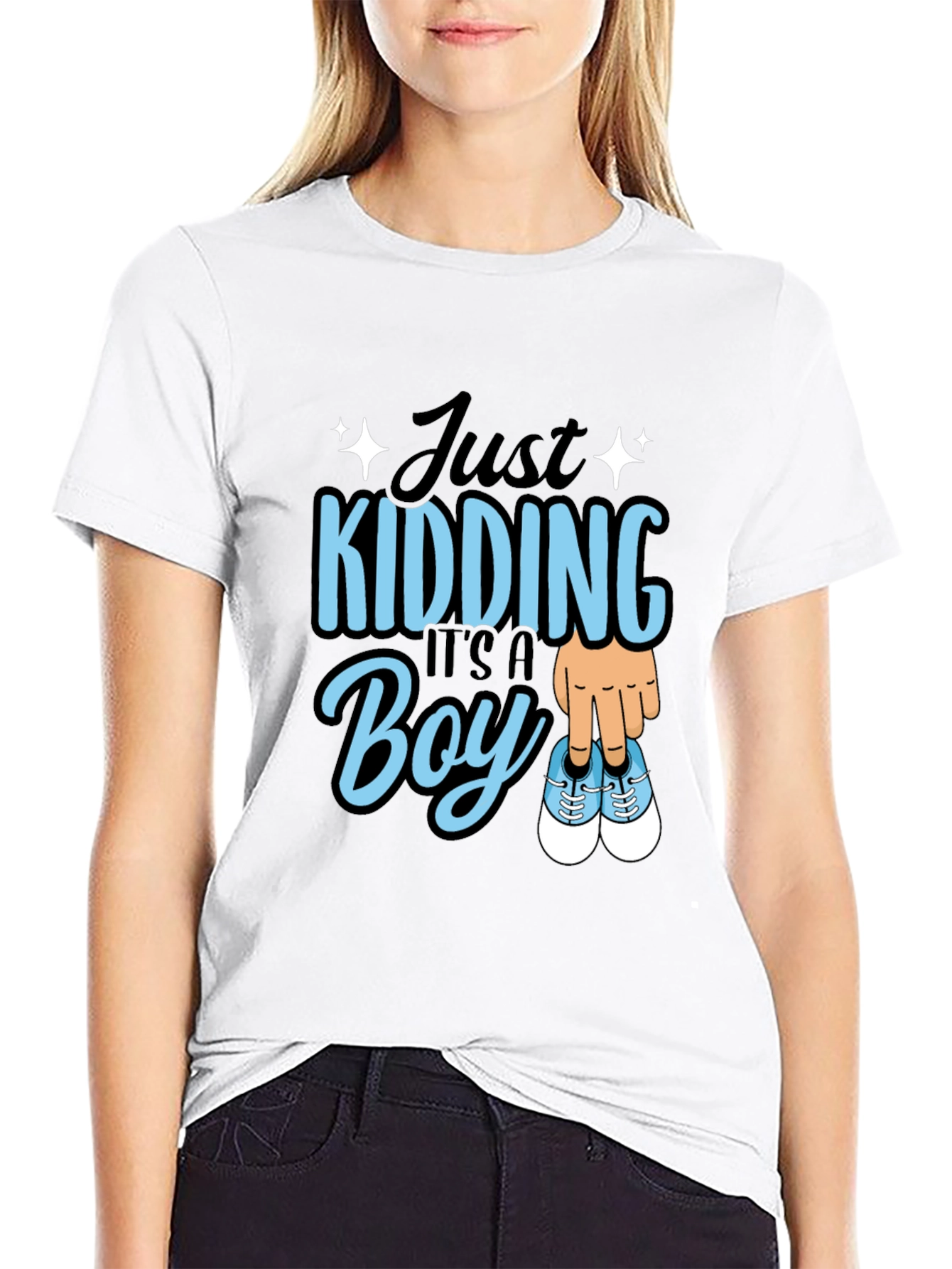 Just Kidding Its a Boy T-Shirt