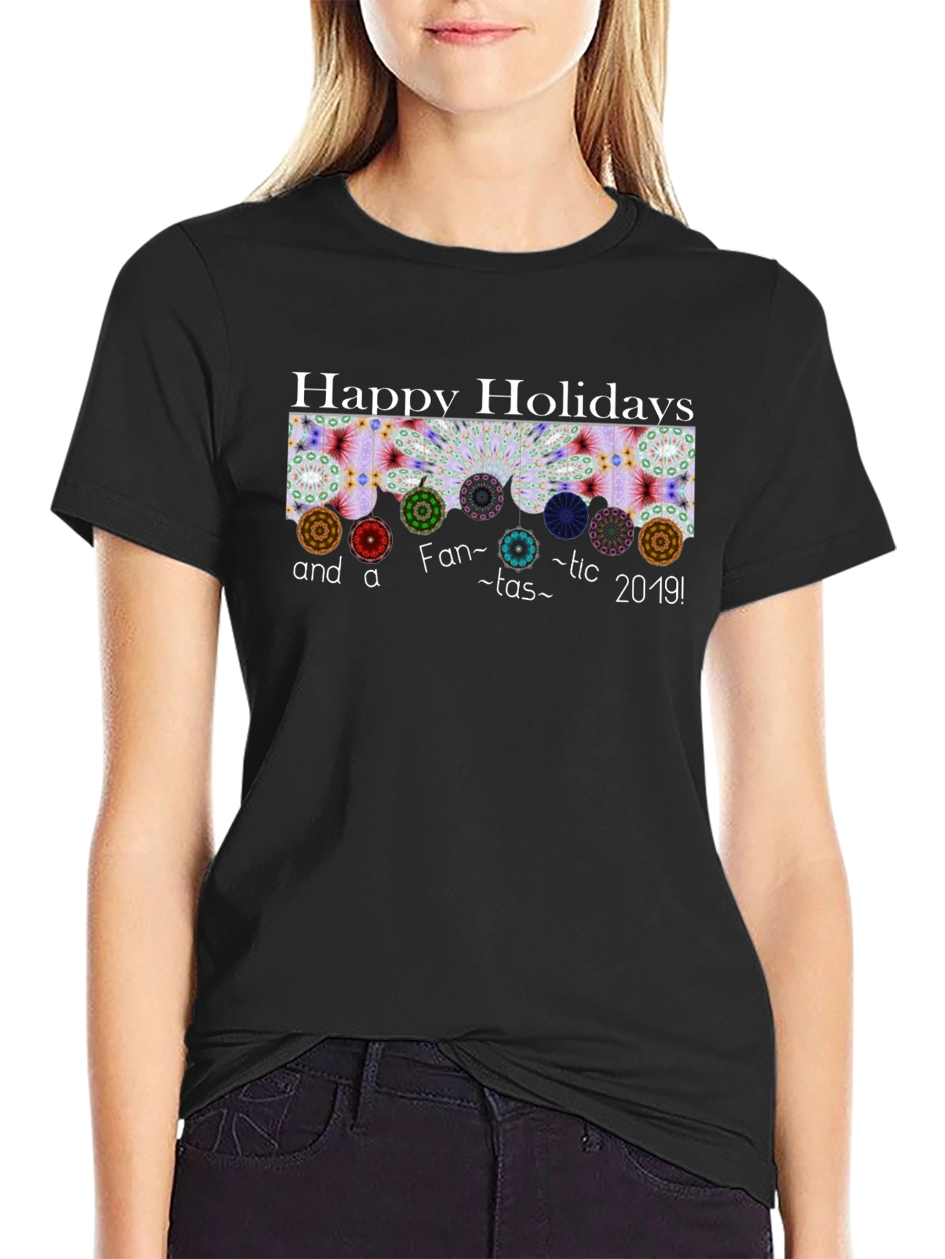 Festive Holiday Graphic Tee - Unisex
