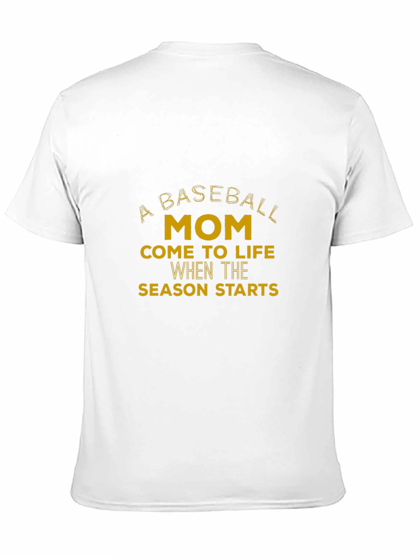 Baseball Mom T-Shirt - Black