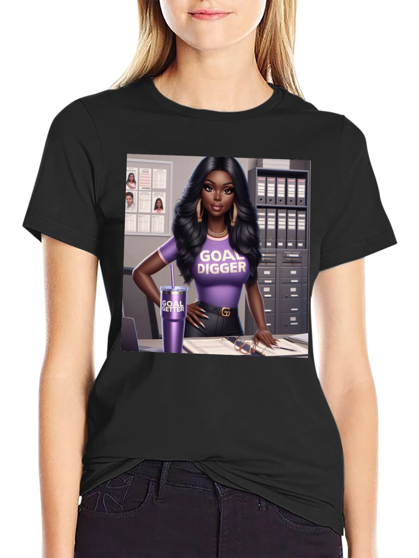 Goal Digger Tee - Stylish Graphic T-Shirt