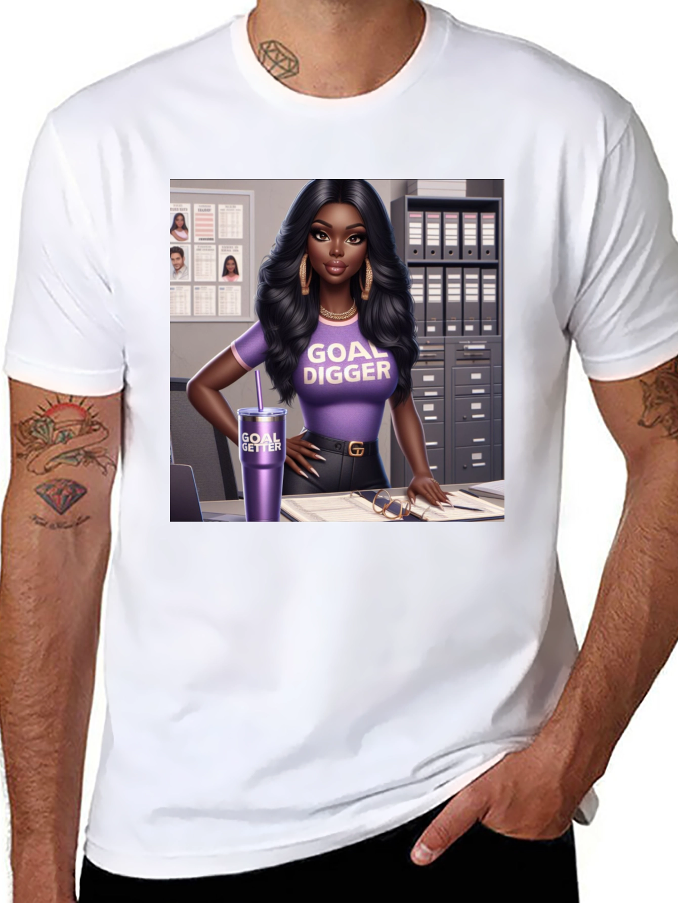 Goal Digger Tee - Stylish Graphic T-Shirt
