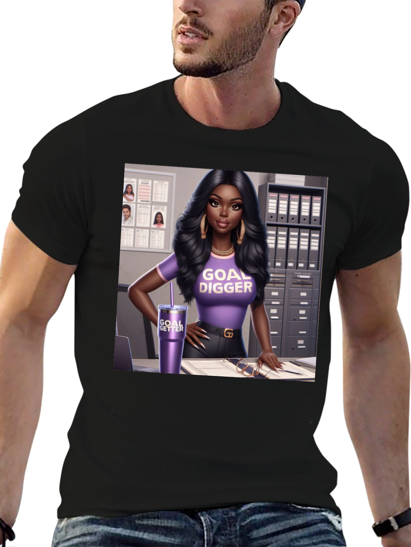 Goal Digger Tee - Stylish Graphic T-Shirt