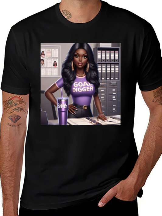 Goal Digger Tee - Stylish Graphic T-Shirt