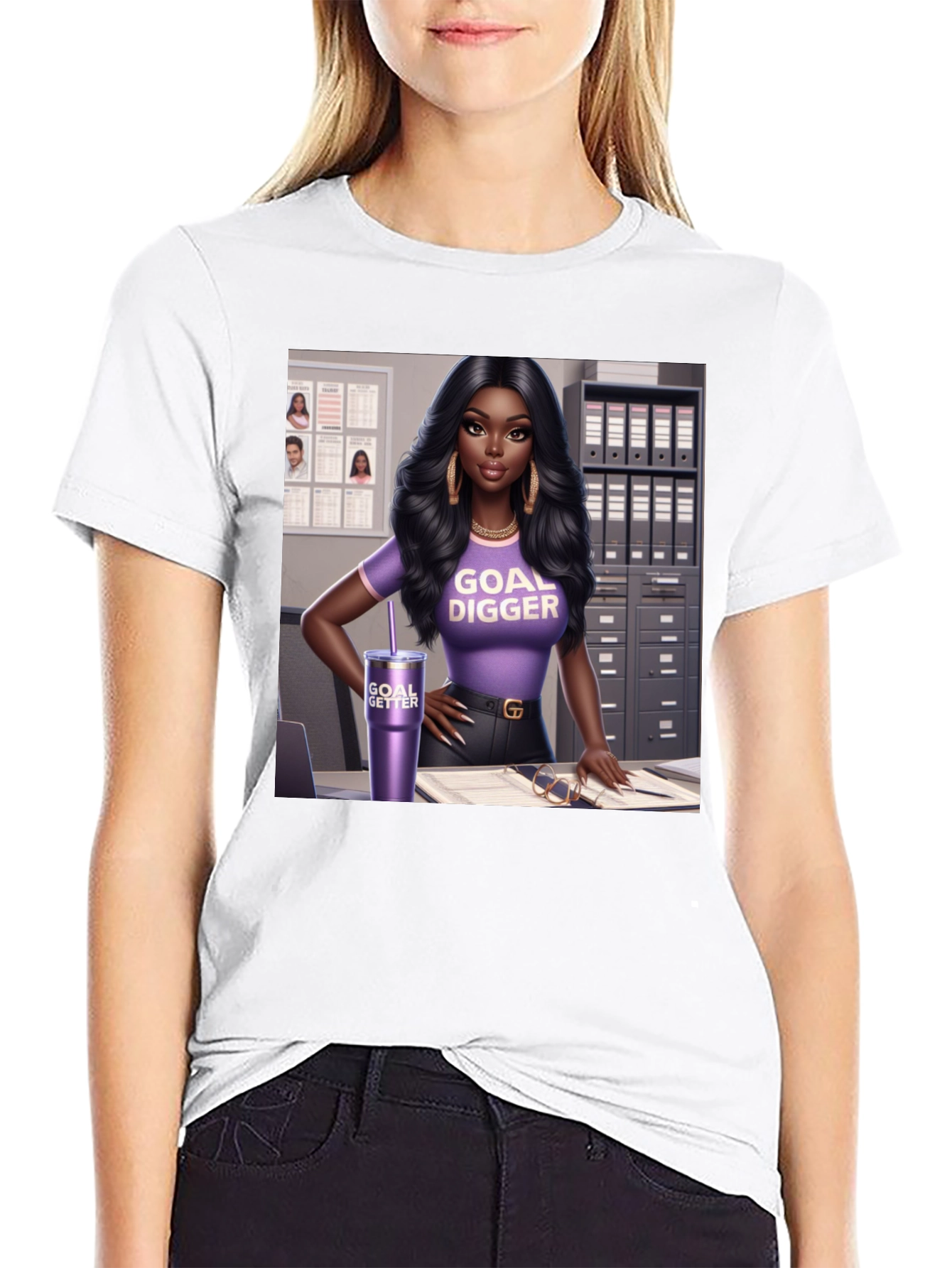 Goal Digger Tee - Stylish Graphic T-Shirt