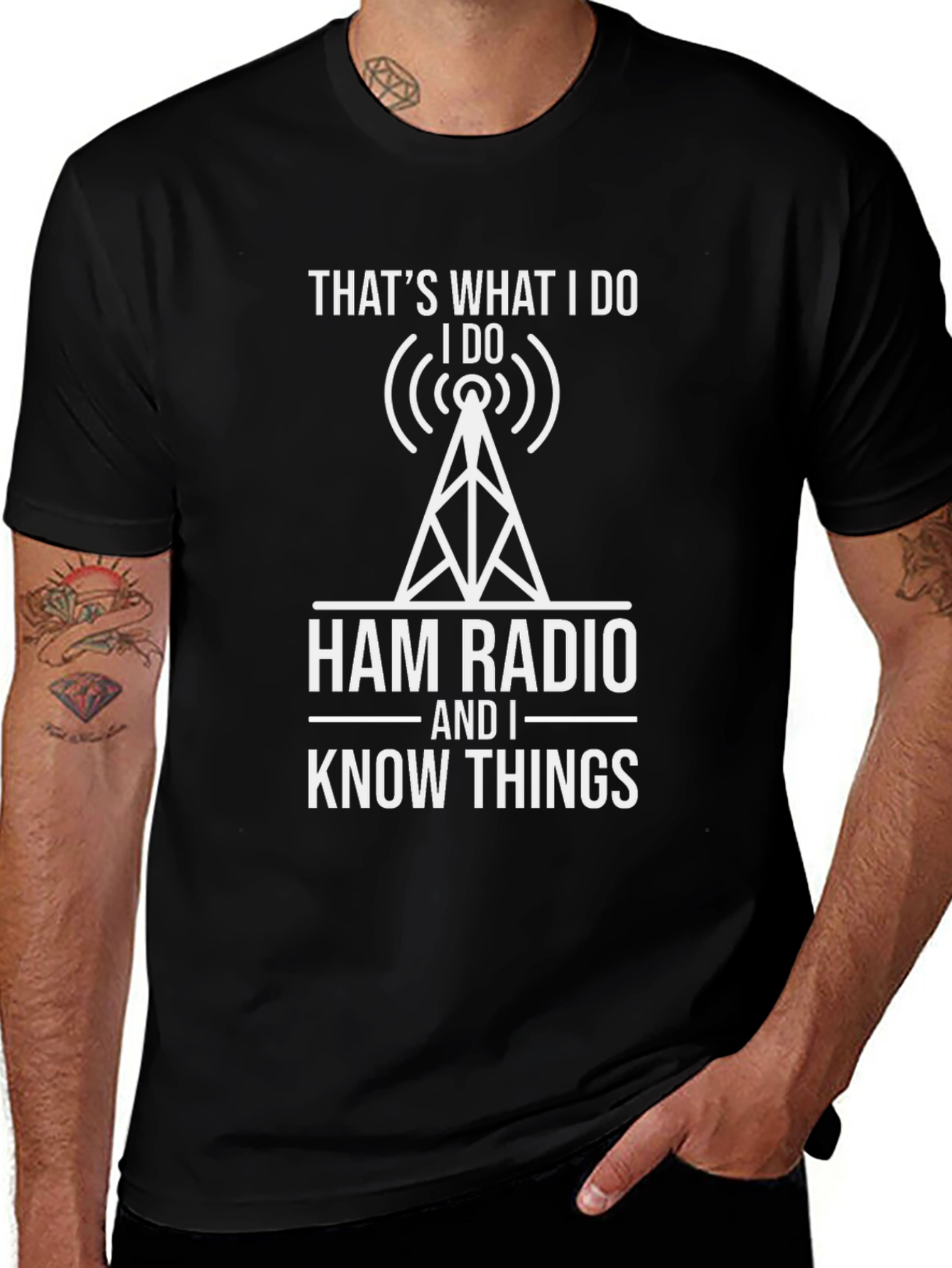 Ham Radio Enthusiast T-Shirt - Know Things