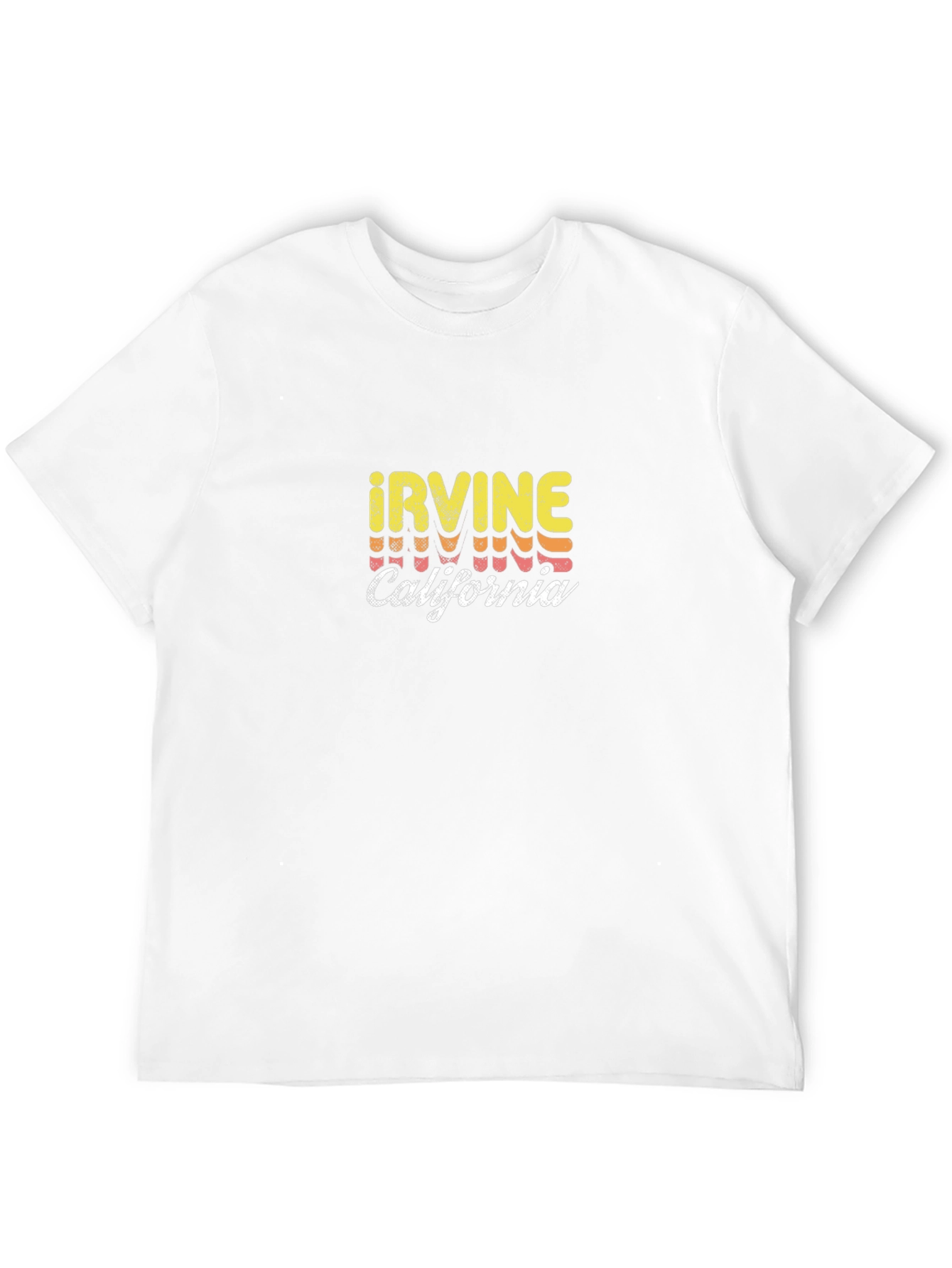 Irvine California Retro T-Shirt - Black