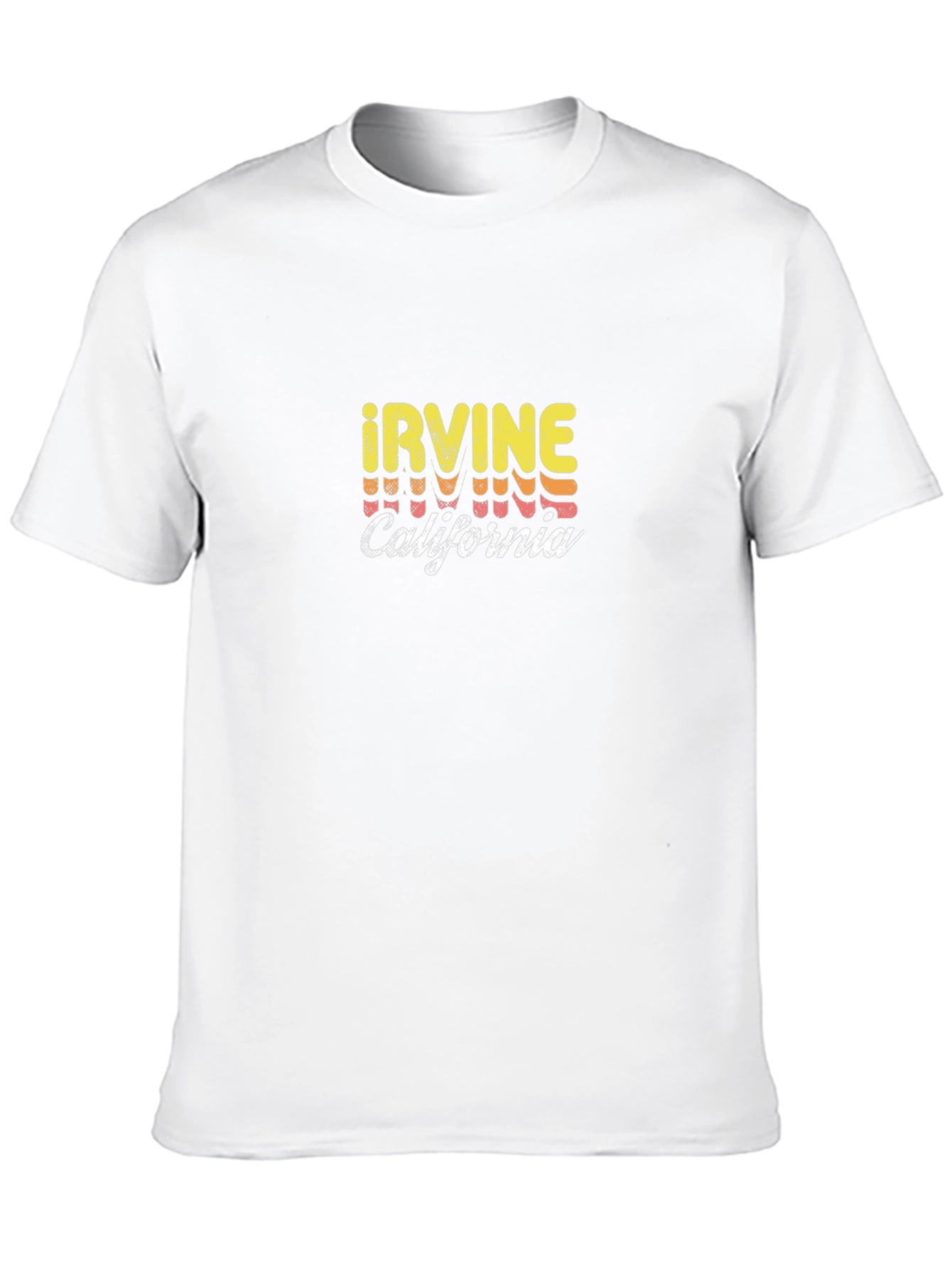 Irvine California Retro T-Shirt - Black