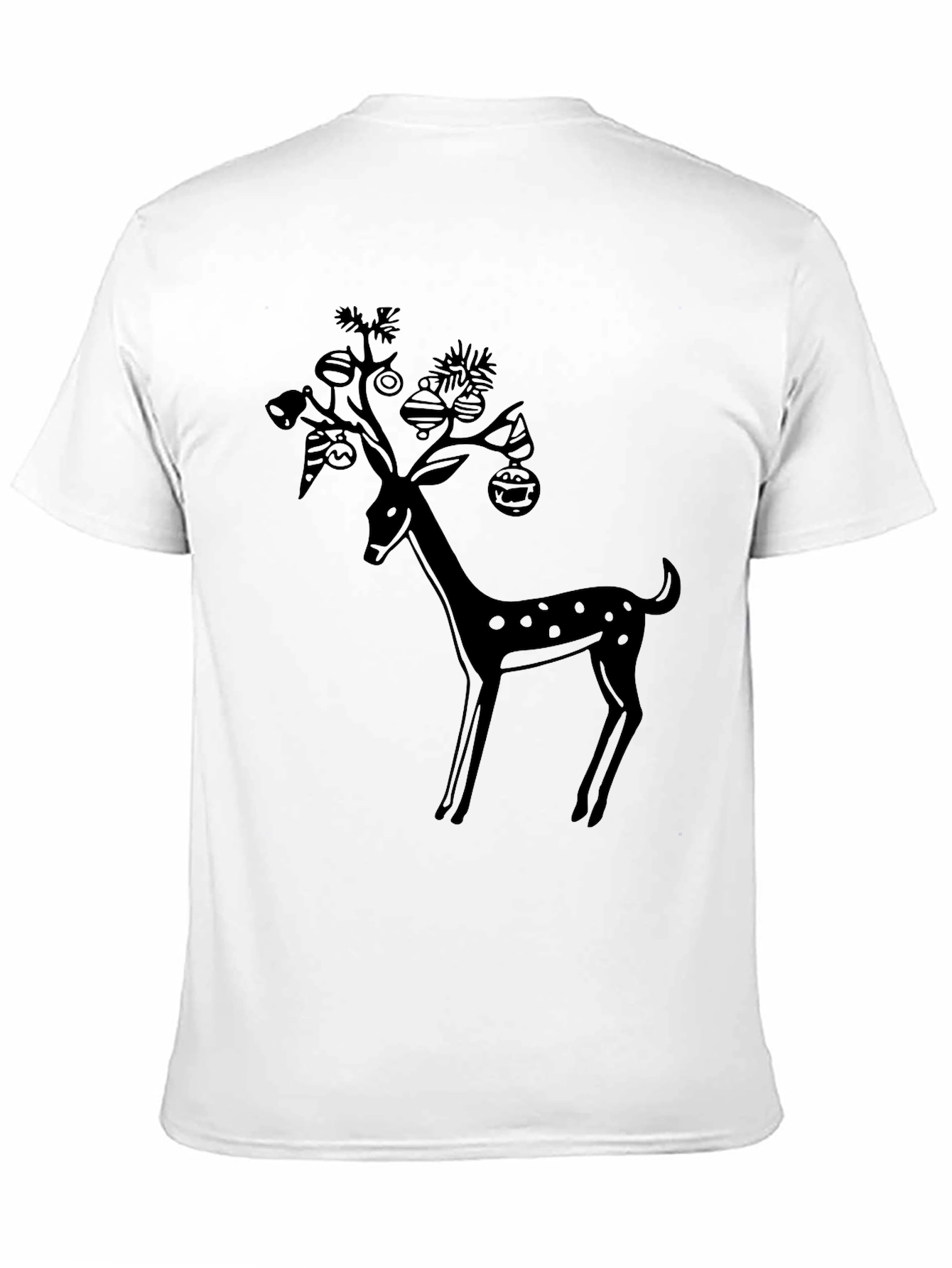 Holiday Deer T-Shirt - Festive Graphic Tee