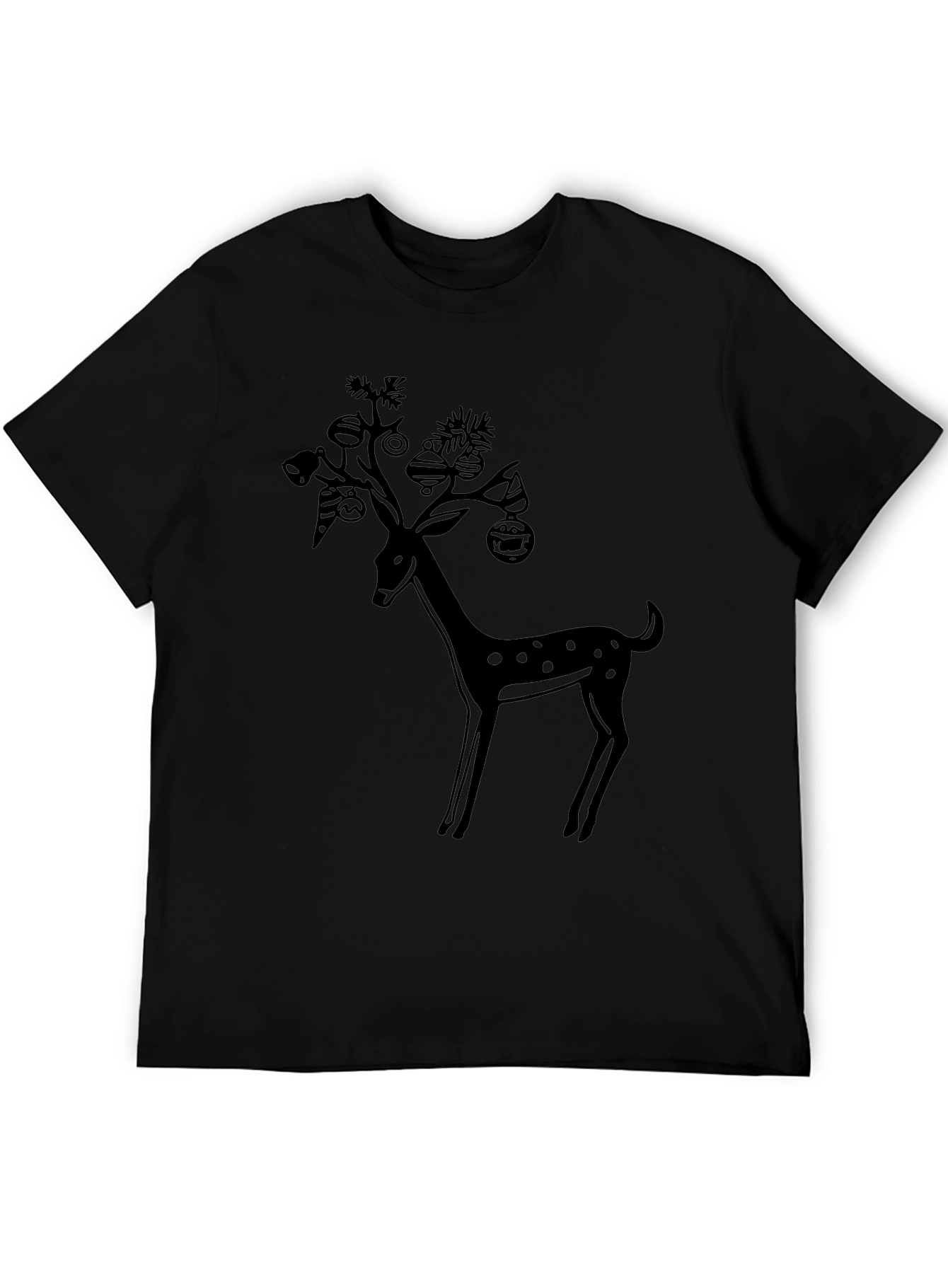 Holiday Deer T-Shirt - Festive Graphic Tee