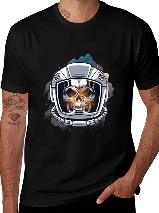 Skull Astronaut Graphic Tee