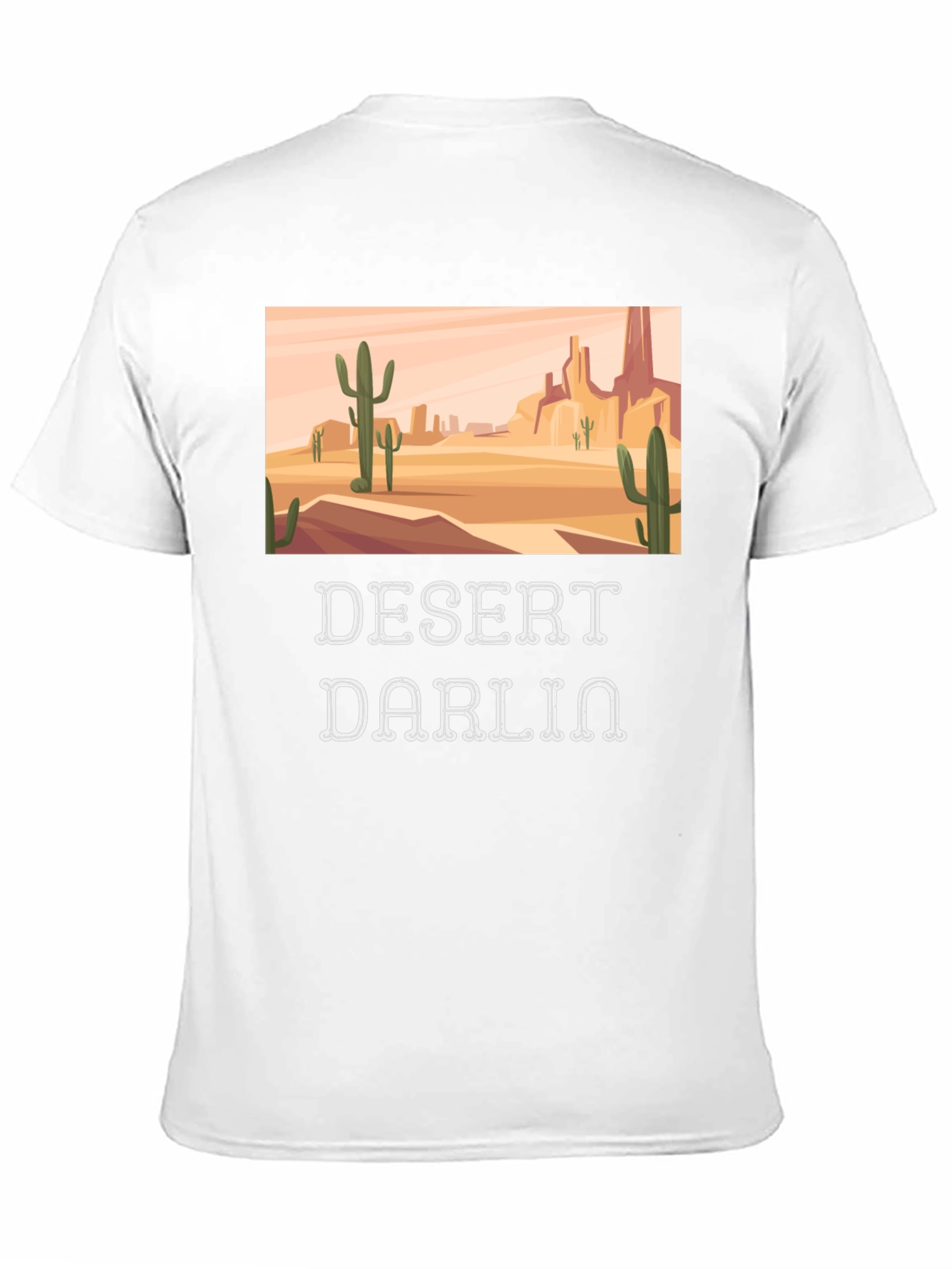 Desert Darlin T-Shirt - Western Cactus Tee