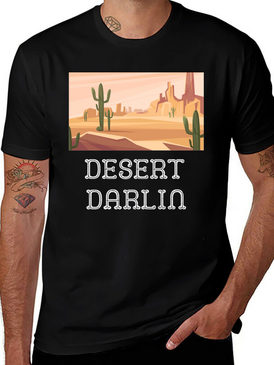 Desert Darlin T-Shirt - Western Cactus Tee