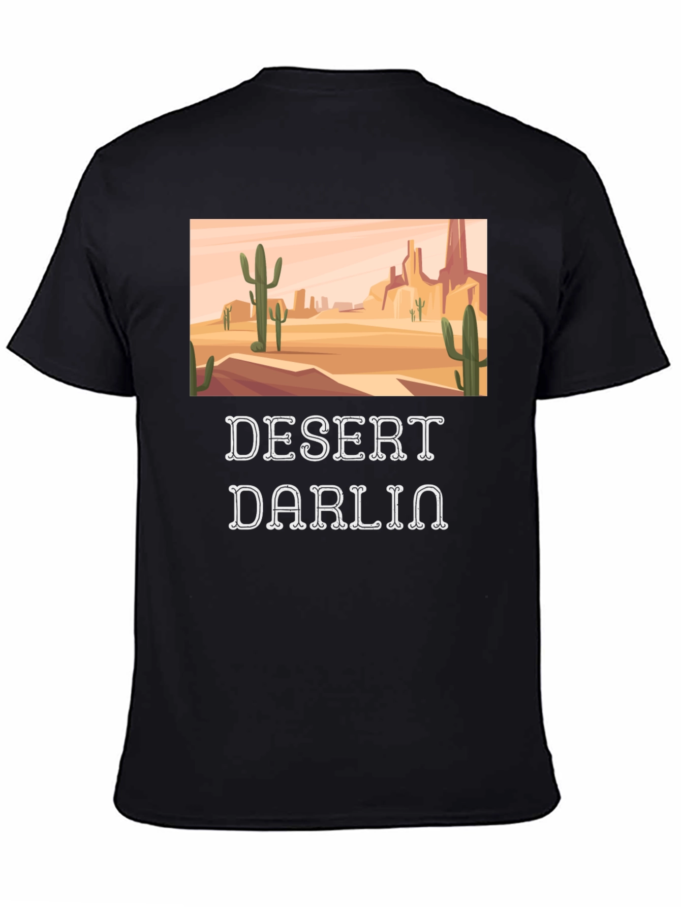 Desert Darlin T-Shirt - Western Cactus Tee