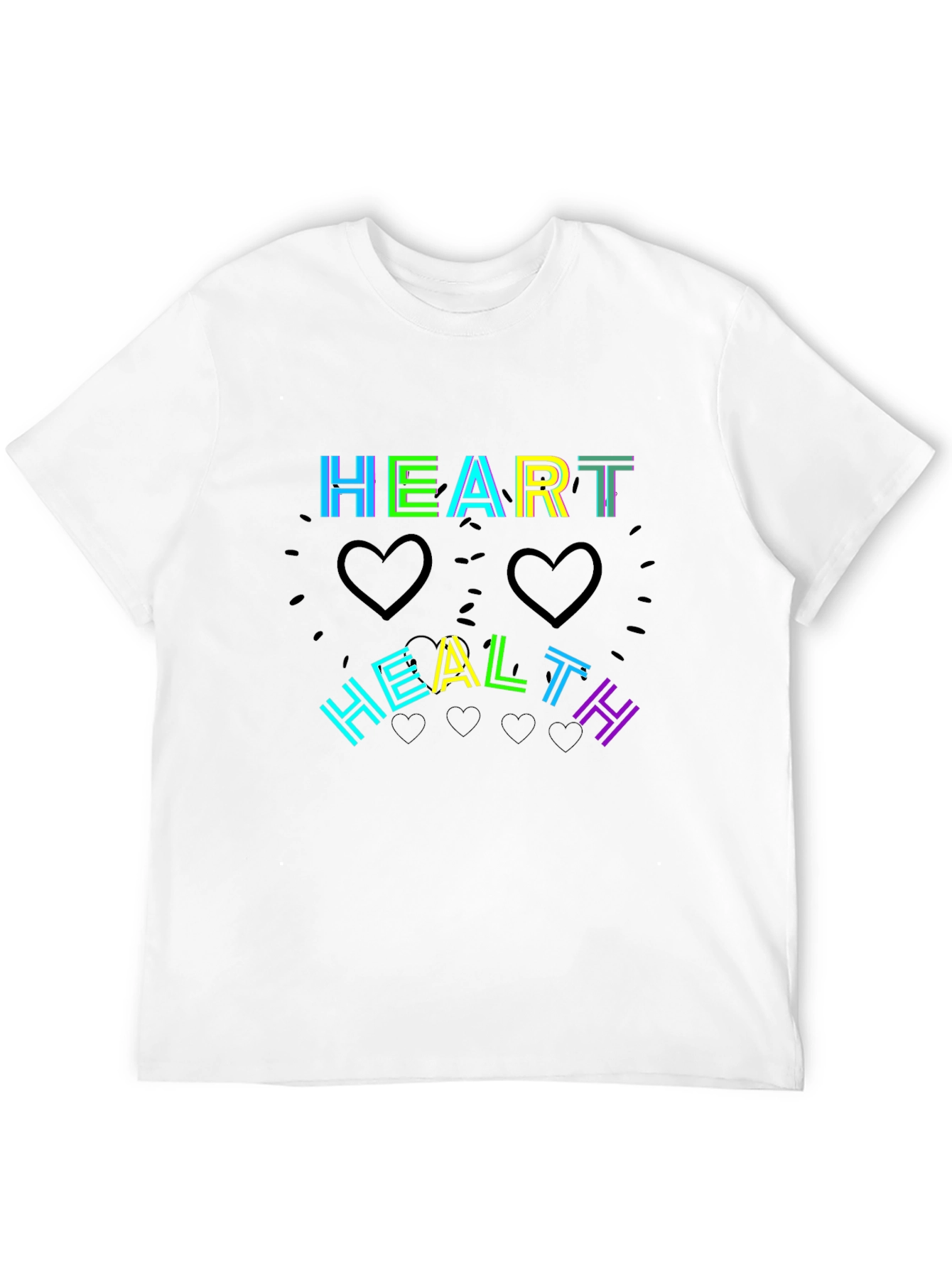 Heart Health T-Shirt - Black